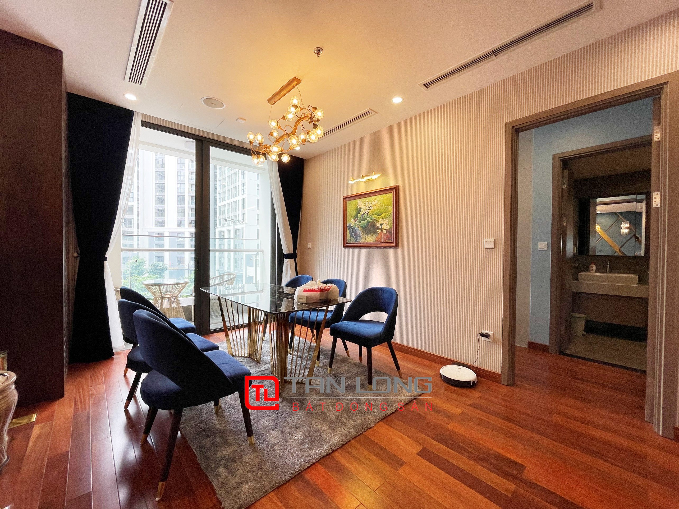 Bán căn hộ full nội thất 3 phòng ngủ tòa S6A tại Vinhomes Symphony 6
