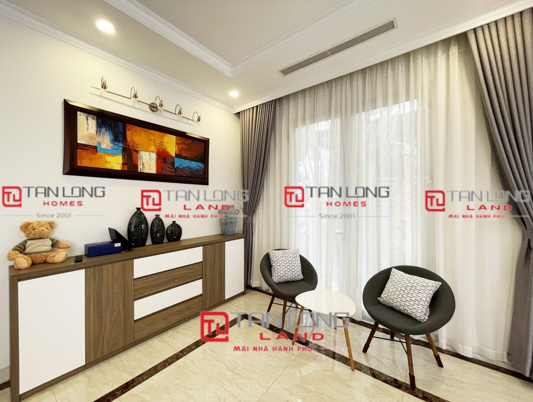 Cho thuê biệt thự Anh Đào Vinhomes Riverside 4 phòng ngủ DT 192m2 full nội thất hiện đại 5