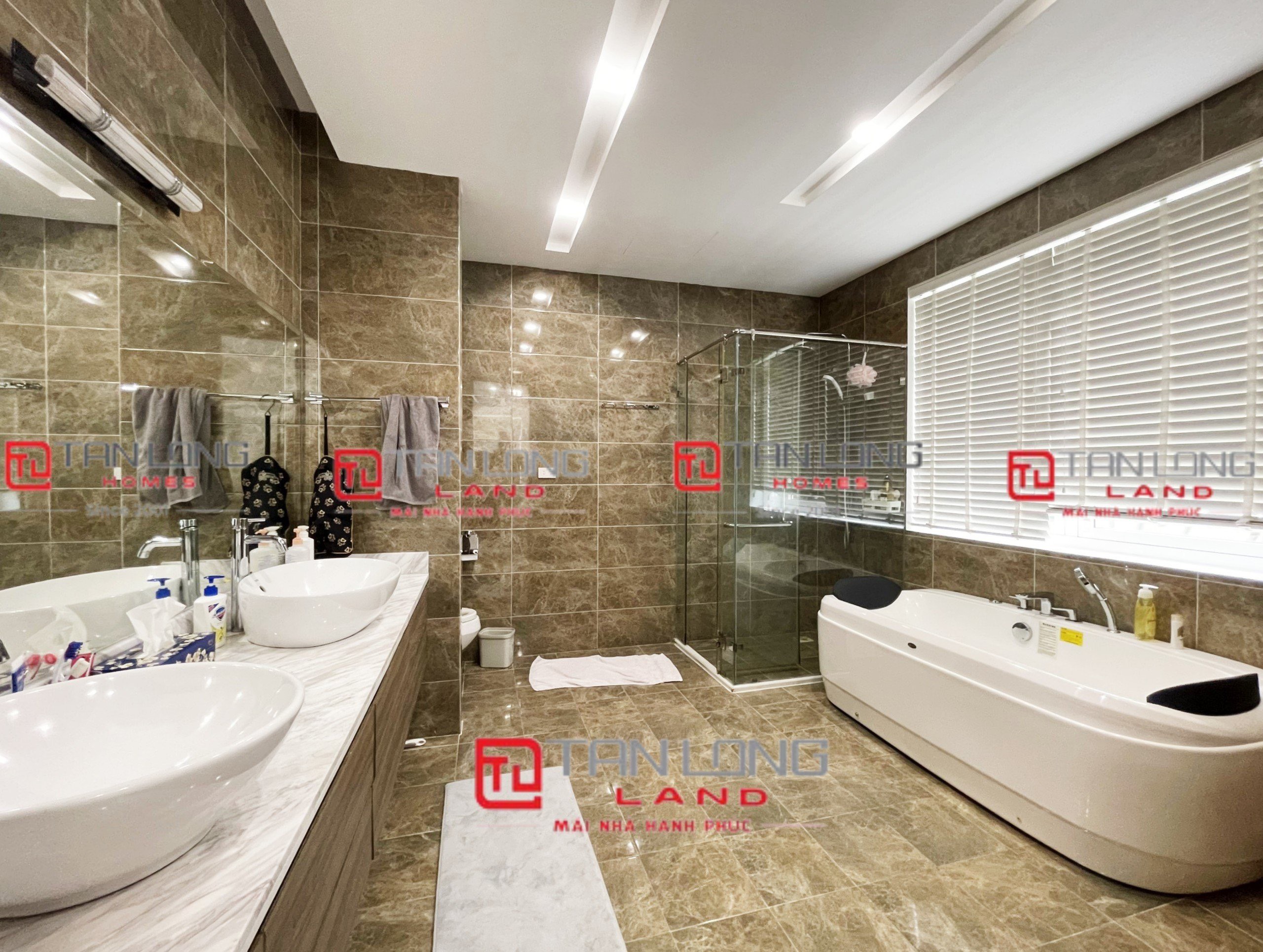 Cho thuê biệt thự Anh Đào Vinhomes Riverside 4 phòng ngủ DT 192m2 full nội thất hiện đại 11