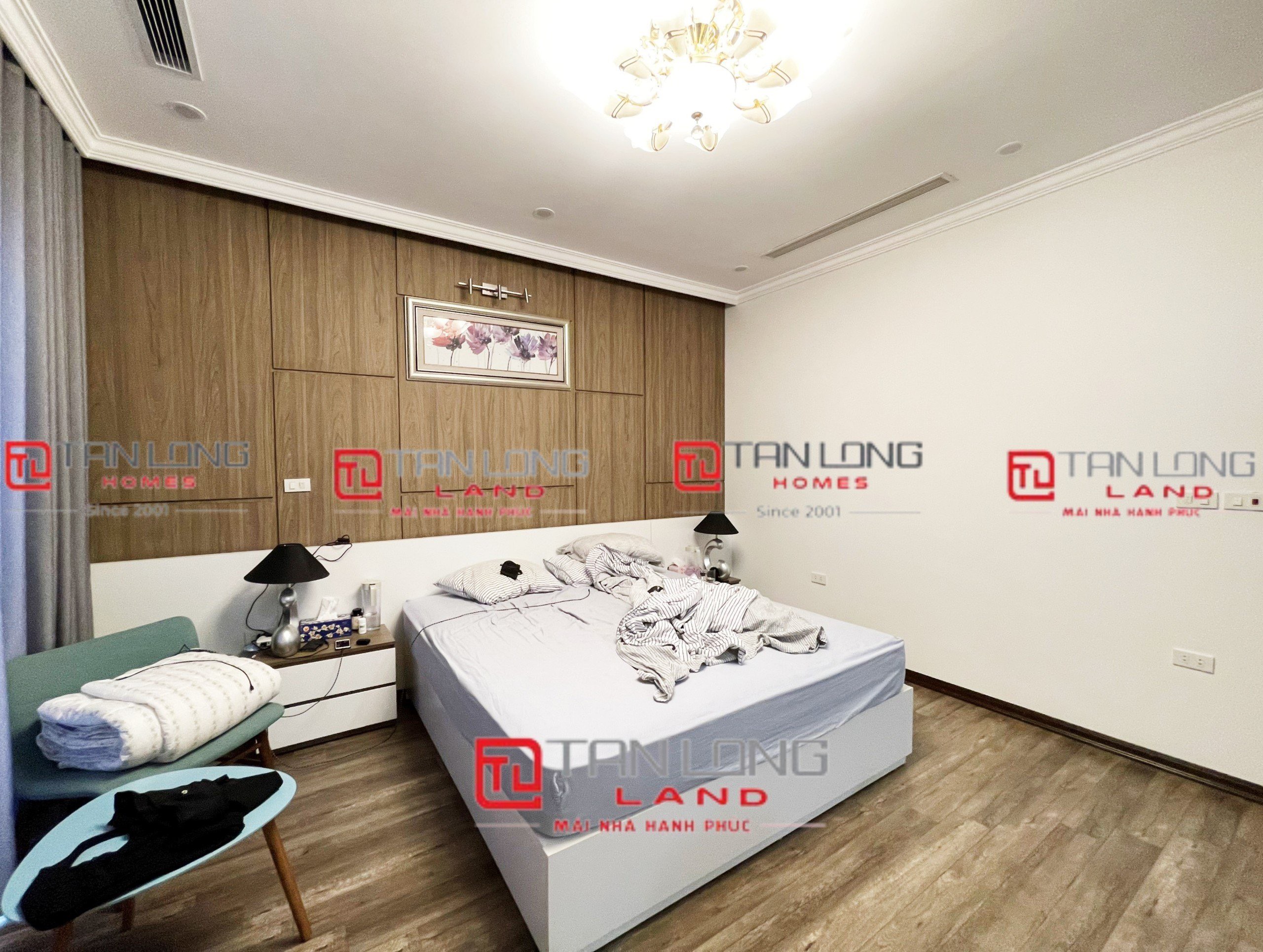Cho thuê biệt thự Anh Đào Vinhomes Riverside 4 phòng ngủ DT 192m2 full nội thất hiện đại 12