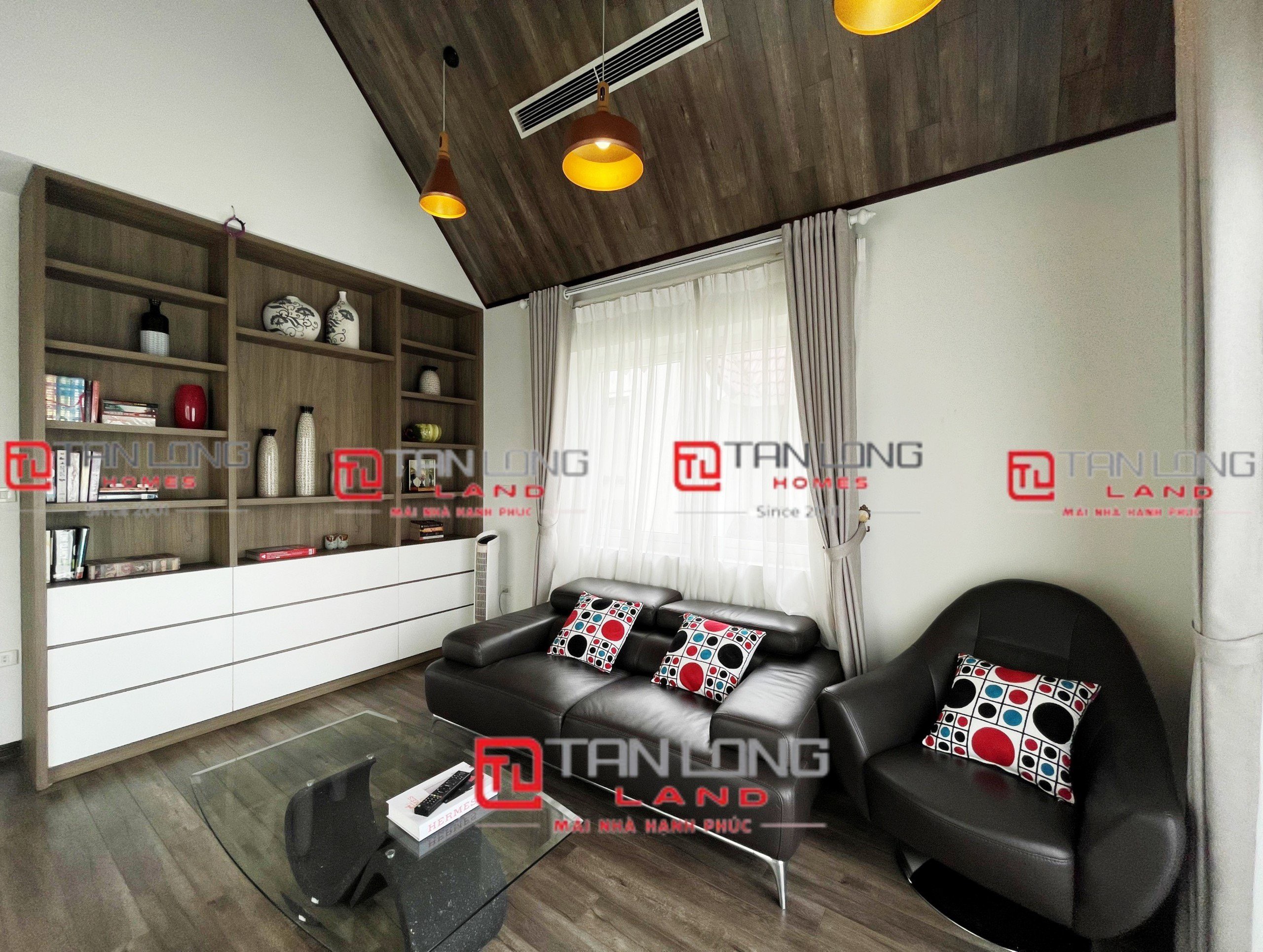 Cho thuê biệt thự Anh Đào Vinhomes Riverside 4 phòng ngủ DT 192m2 full nội thất hiện đại 13