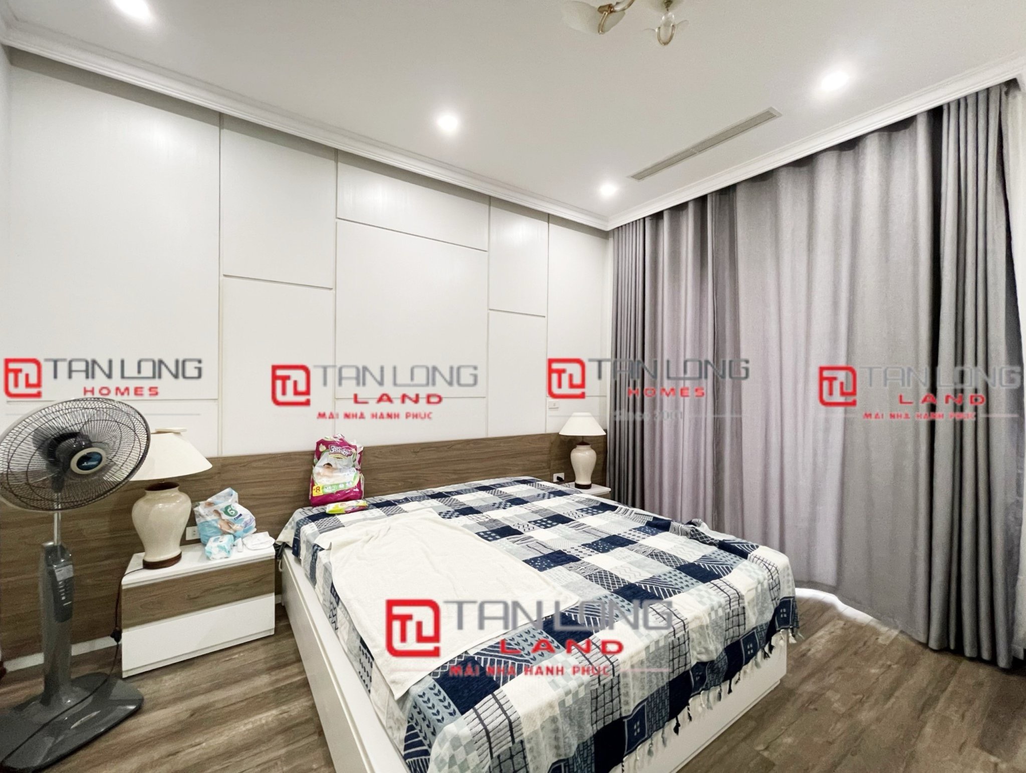 Cho thuê biệt thự Anh Đào Vinhomes Riverside 4 phòng ngủ DT 192m2 full nội thất hiện đại 9