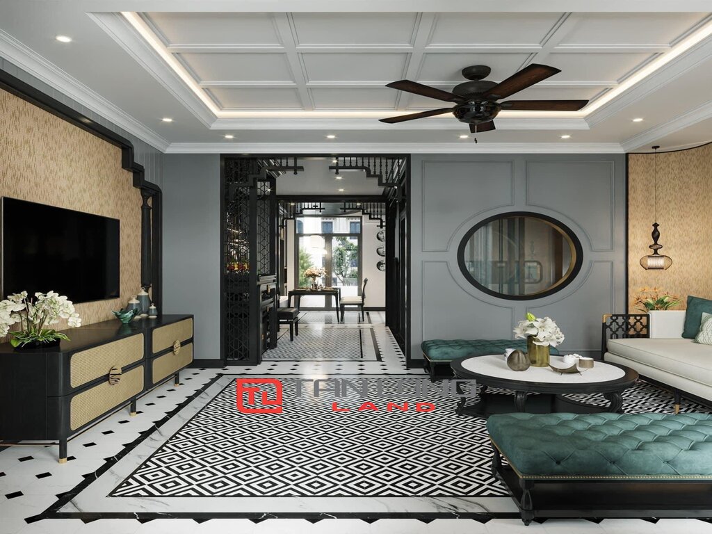 Cho thuê Biệt thự Đơn lập 6 phòng ngủ full nội thất cao cấp tại Vinhomes Riverside 3