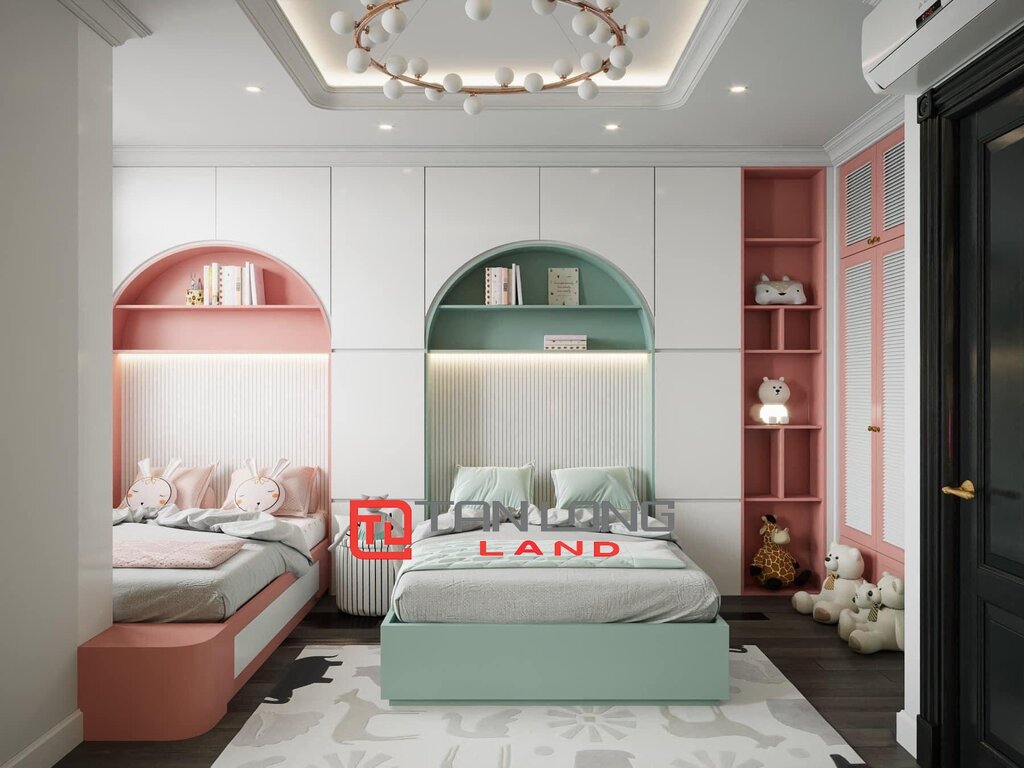 Cho thuê Biệt thự Đơn lập 6 phòng ngủ full nội thất cao cấp tại Vinhomes Riverside 9