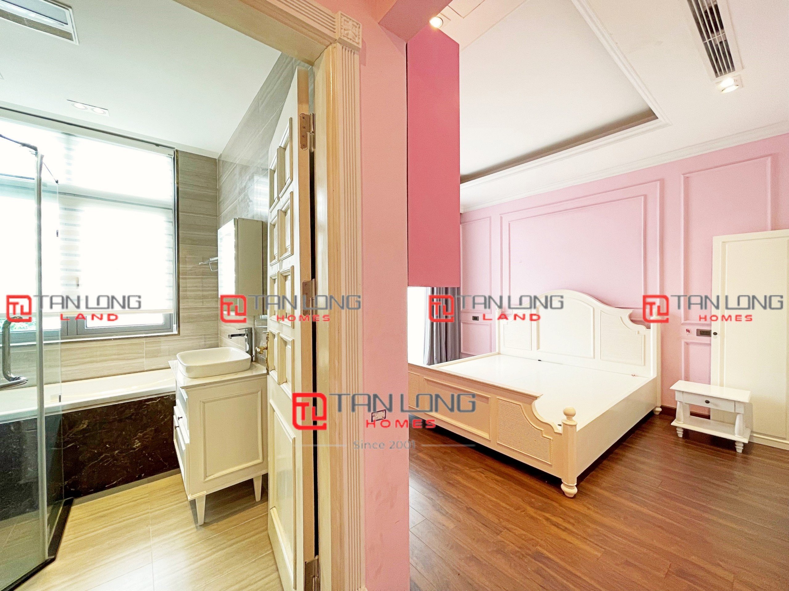 Cho thuê biệt thự liền kề 90m2 full đồ mới, khu Nguyệt Quế Vinhomes Harmony 13