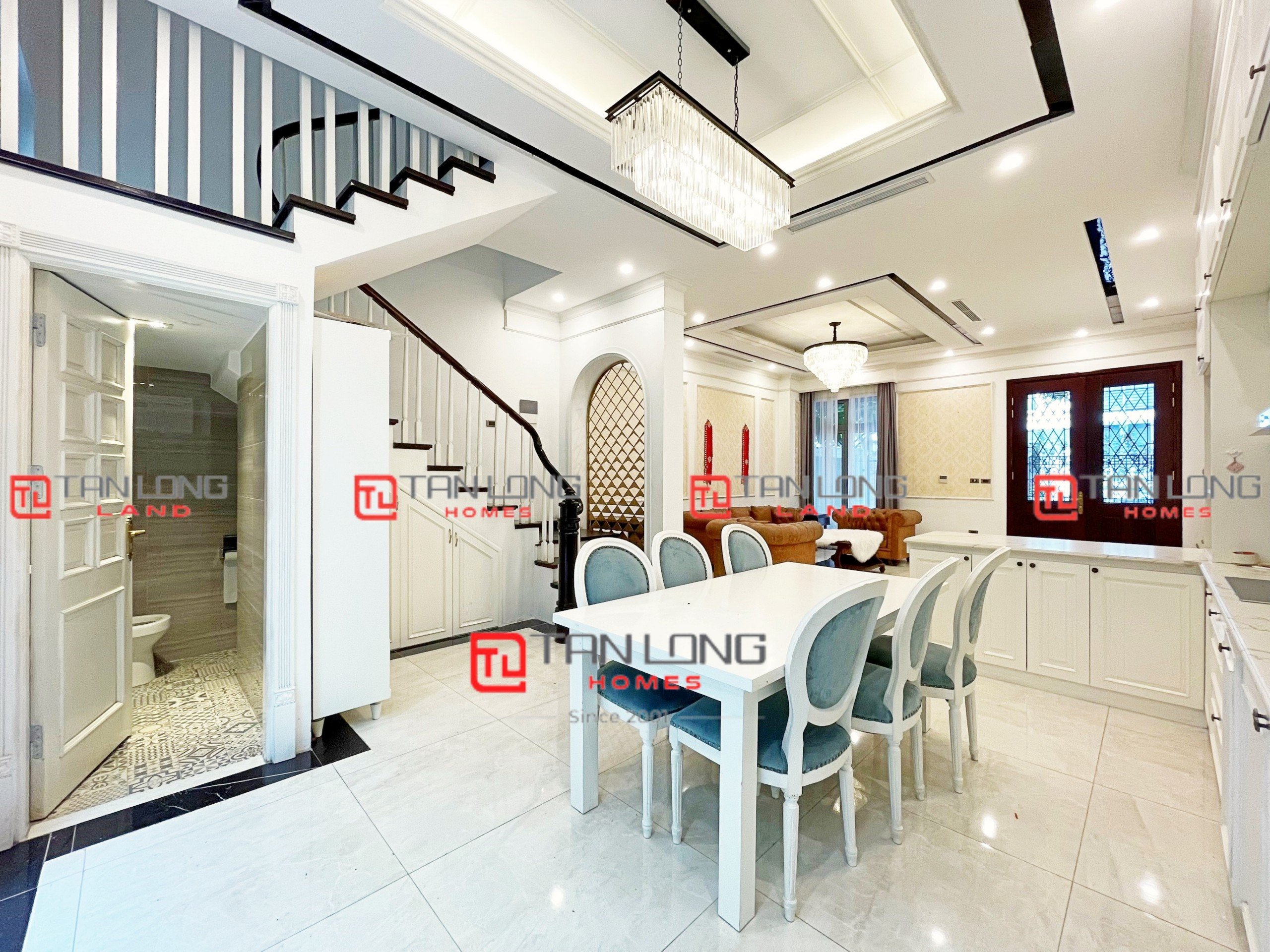 Cho thuê biệt thự liền kề 90m2 full đồ mới, khu Nguyệt Quế Vinhomes Harmony 6