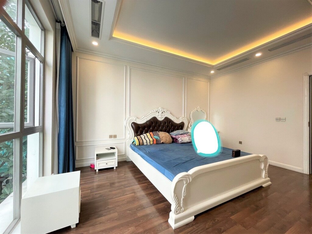 Cho thuê căn biệt thự song lập hoàn thiện tại Vinhomes The Harmony 8