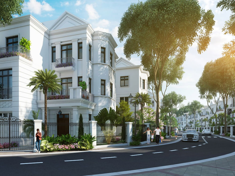 Mục sở thị biệt thự Hoa Anh Đào Vinhomes Riverside 