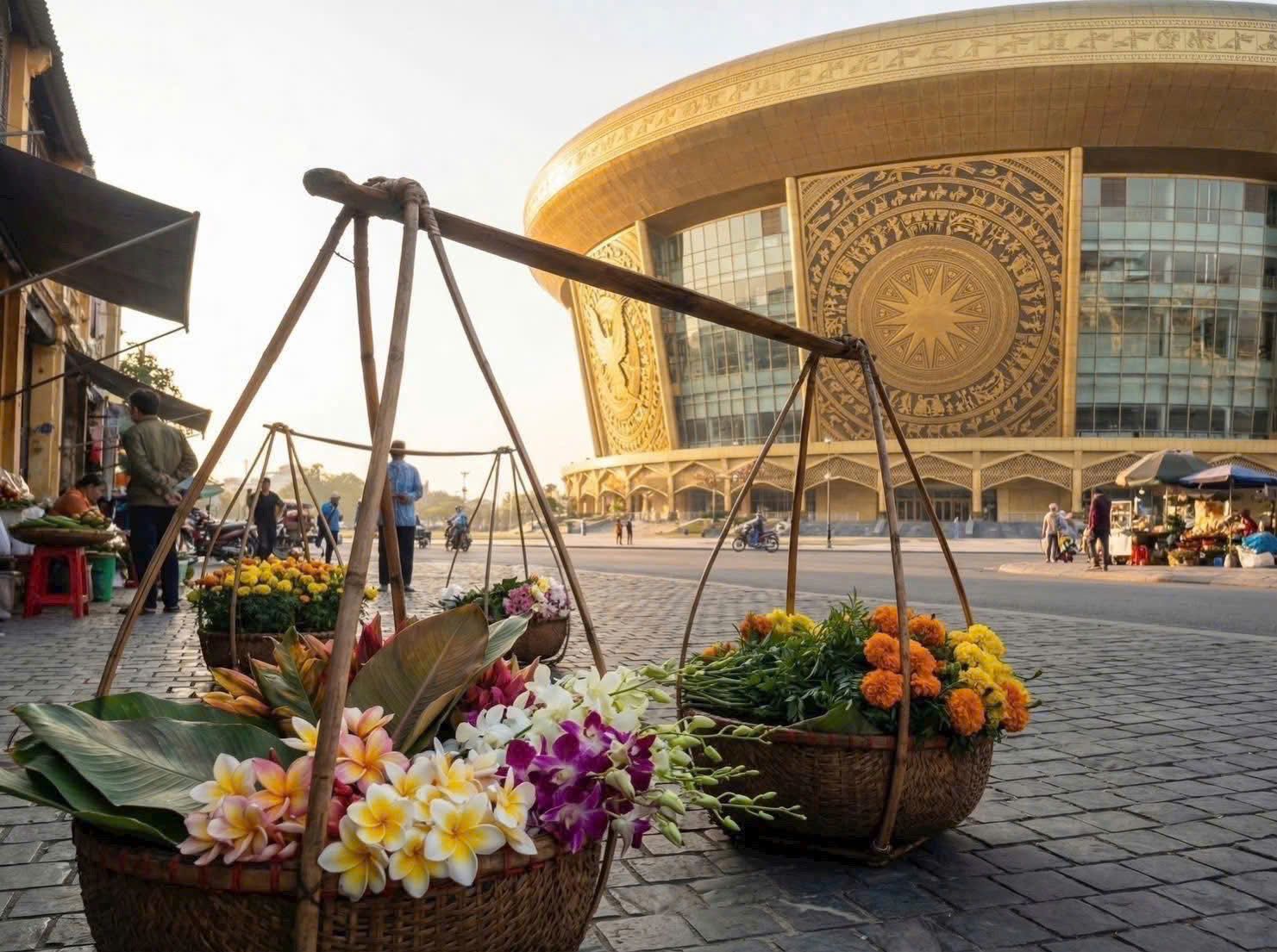 Thiết kế Vinhomes Olympic Hanoi Ngọc Hồi và sự kết hợp hoàn hảo giữa nghệ thuật vị lai và kiến trúc xanh