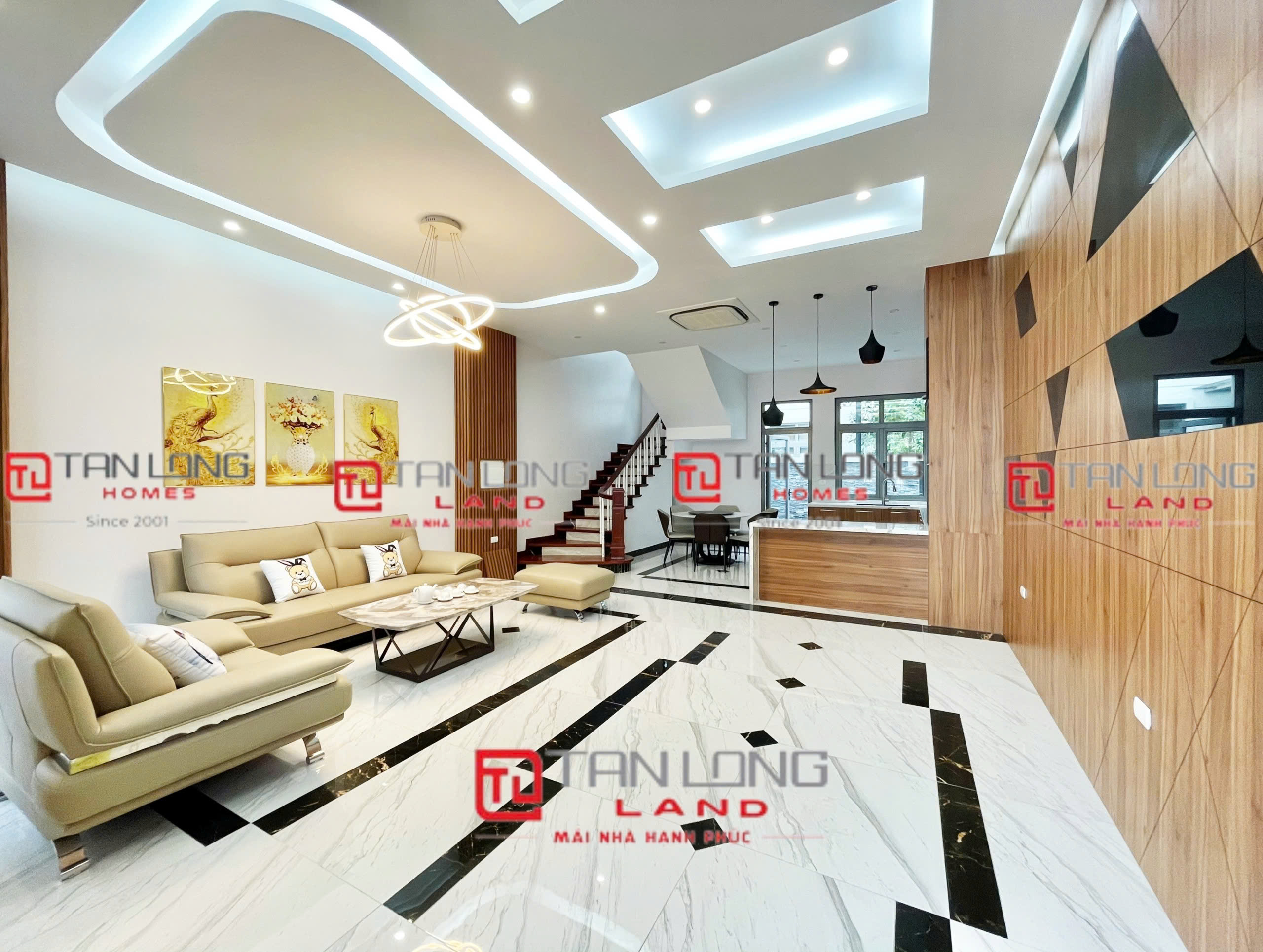 Cần cho thuê nhà liền kề Vinhomes The Harmony sát hồ điều hoà DT 90m2 full nội thất hiện đại 2