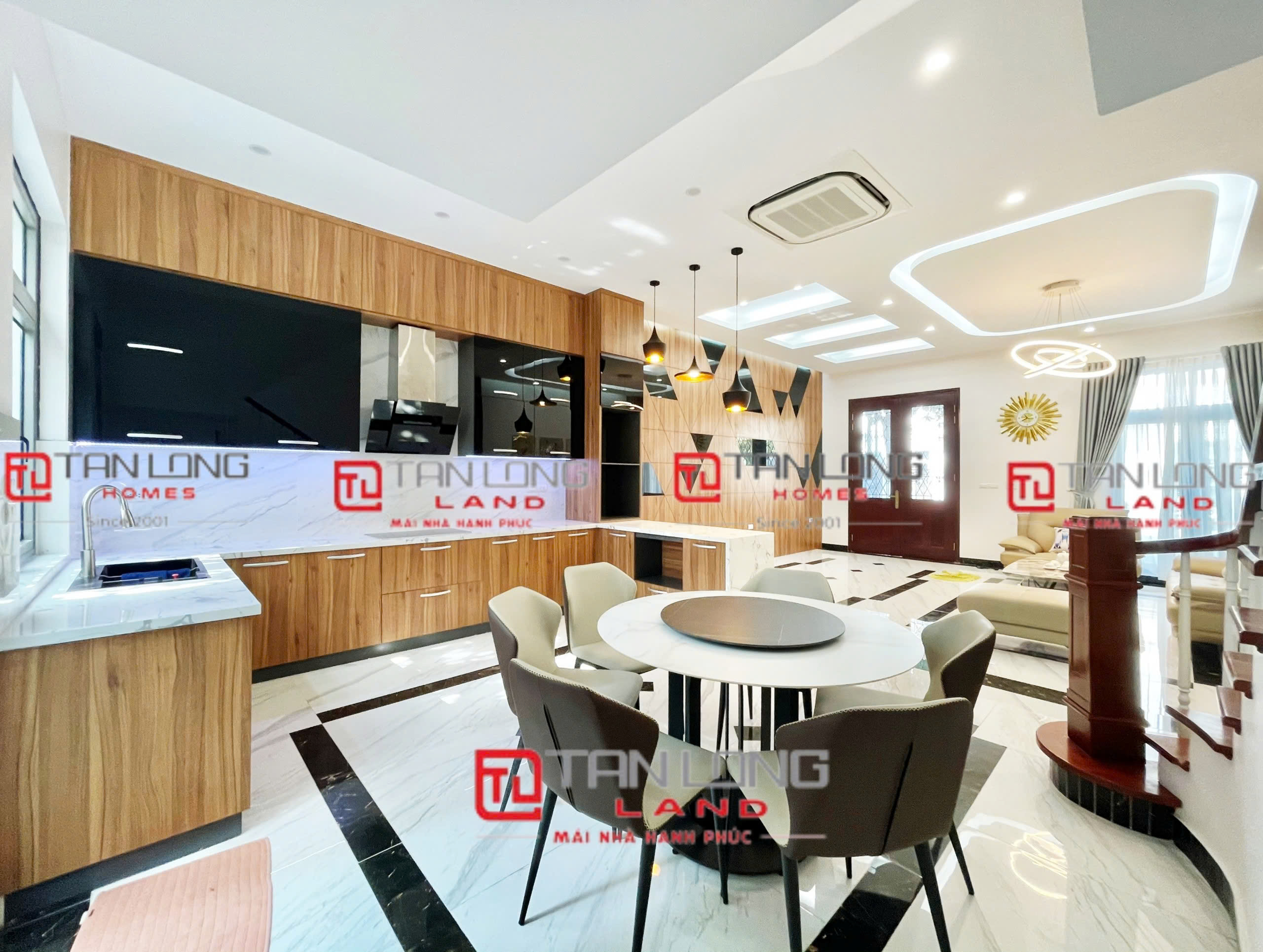Cần cho thuê nhà liền kề Vinhomes The Harmony sát hồ điều hoà DT 90m2 full nội thất hiện đại 4