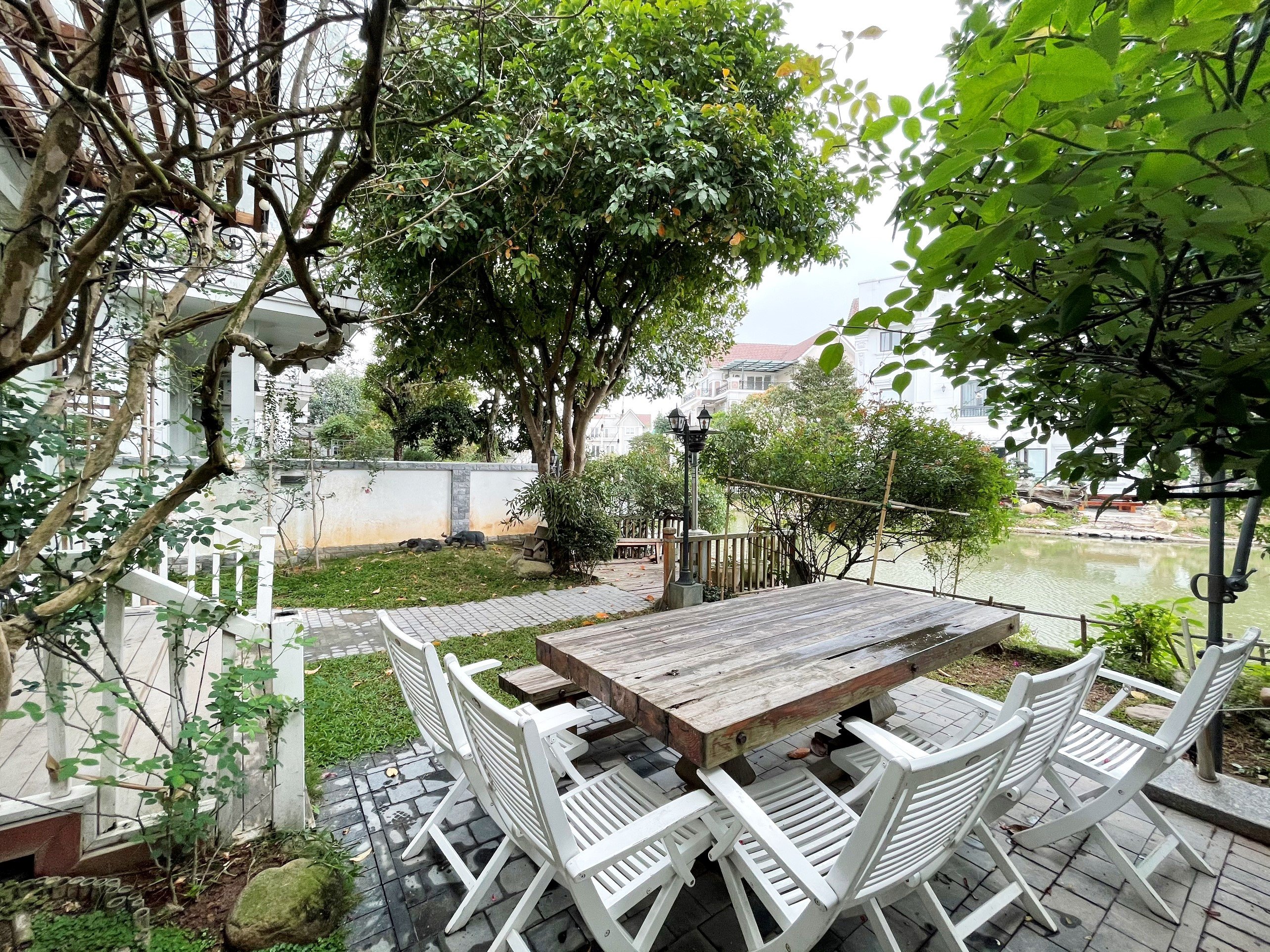 Chính chủ cho thuê Biệt Thự Song Lập đủ đồ tại Vinhomes Riverside, Long Biên 9