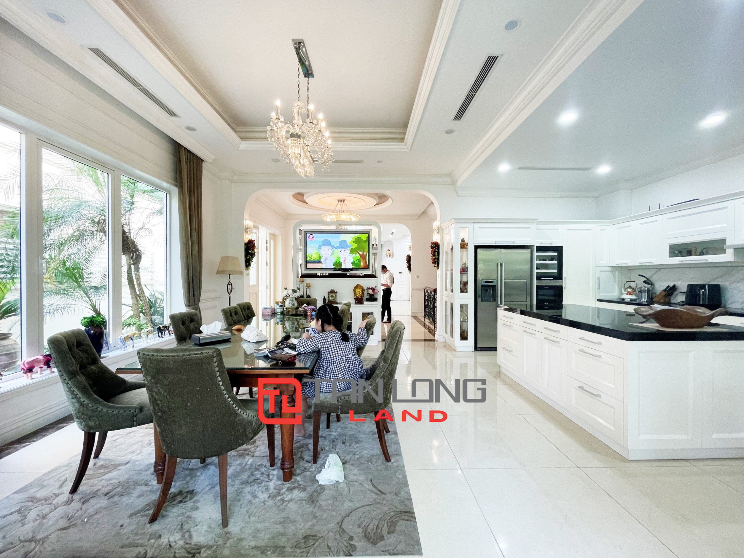 Cho thuê Biệt thự 5 phòng ngủ full nội thất nhập khẩu tại Vinhomes Riverside 9