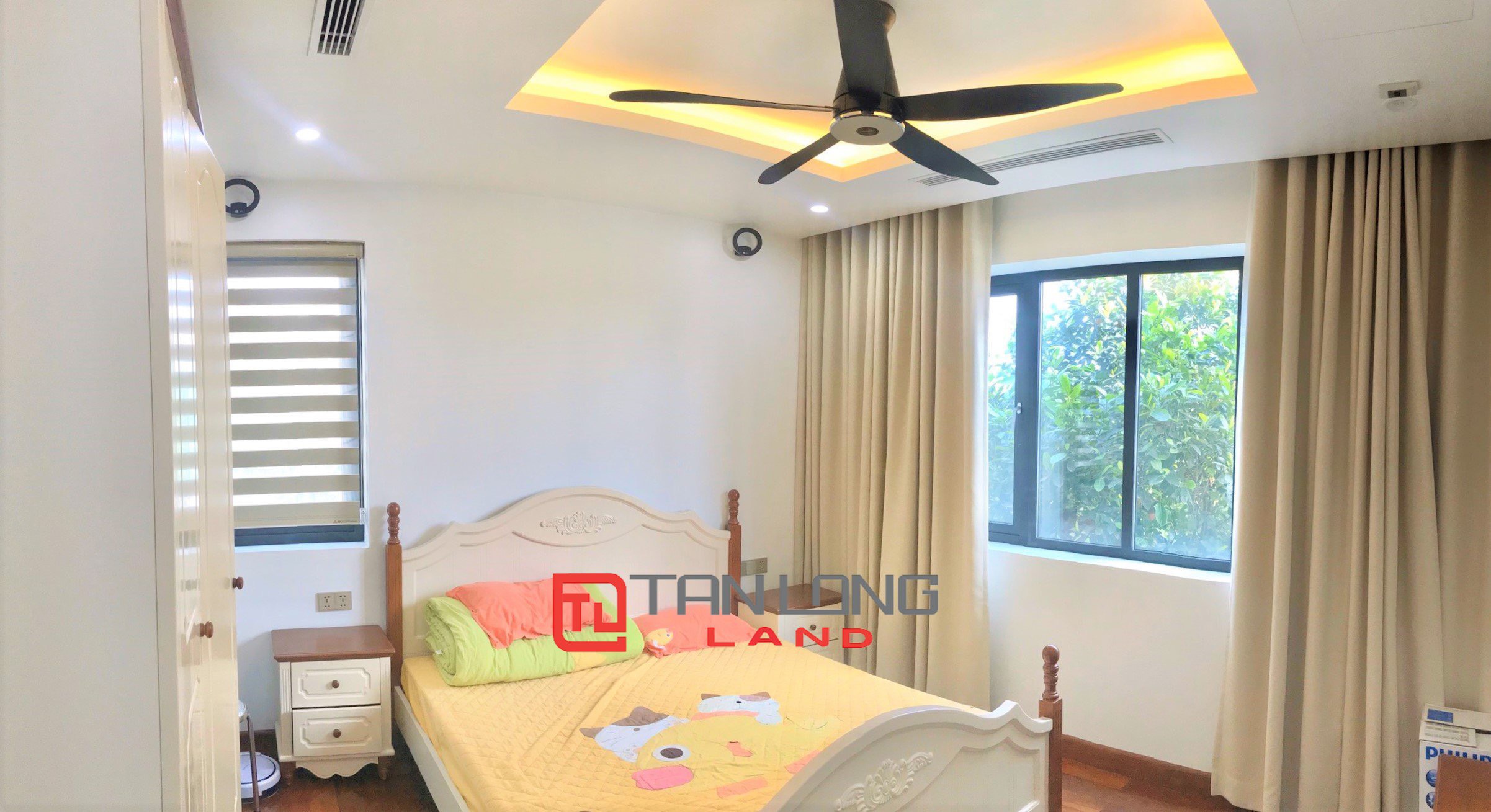 Cho thuê Biệt thự Đơn lập 4 phòng ngủ full nội thất nhập khẩu tại Vinhomes Riverside 20
