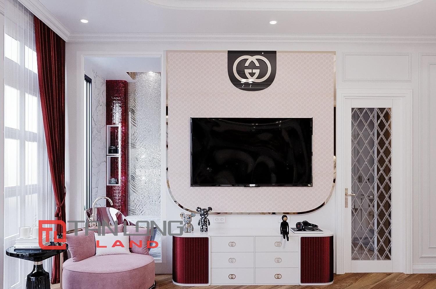 Cho thuê Biệt thự Đơn lập 4 phòng ngủ hoàn thiện full nội thất cao cấp tại Vinhomes Riverside 7