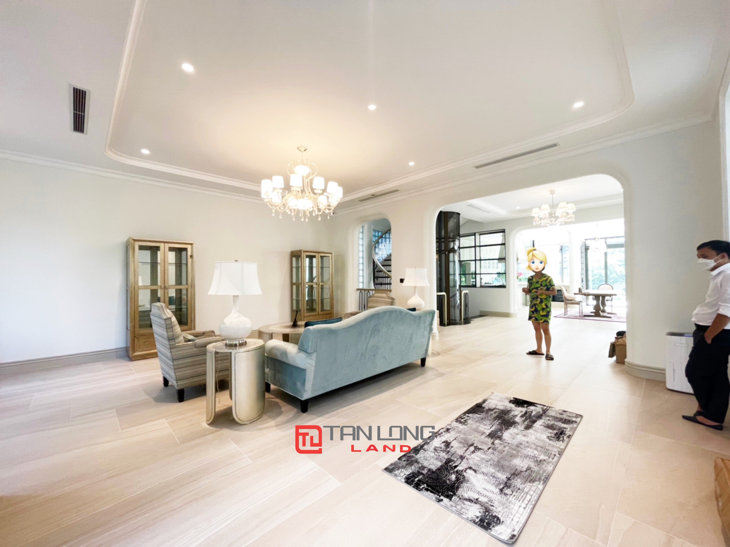 Cho thuê Biệt thự Đơn Lập 5 phòng ngủ full nội thất hoàn thiện hoàn toàn mới tại Vinhomes Riverside 1