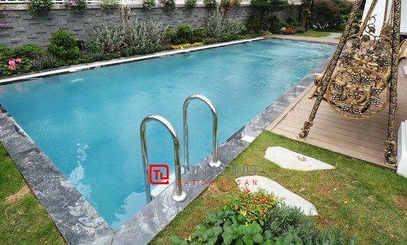 Cho thuê Biệt thự đơn lập có bể bơi tại Vinhomes Riverside Long Biên 3