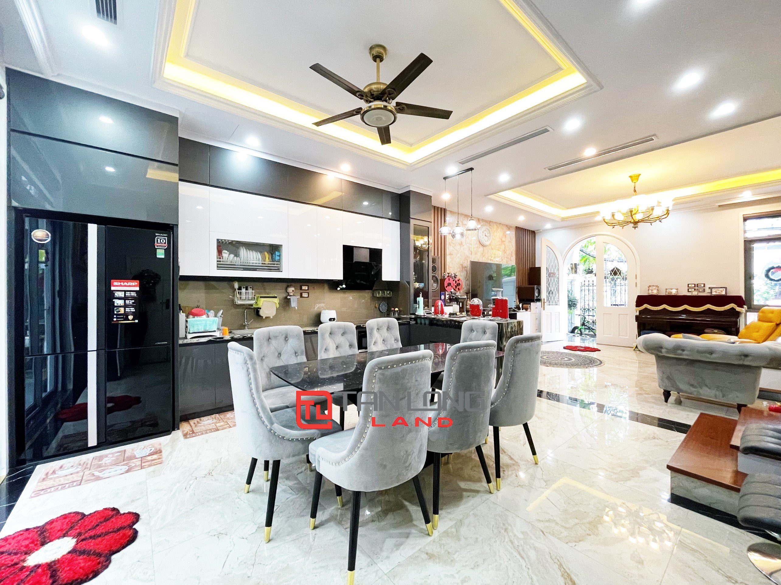 Cho thuê Biệt thự Liền kề 4 phòng ngủ gần trường Vinschool tại Vinhomes The Harmony 5