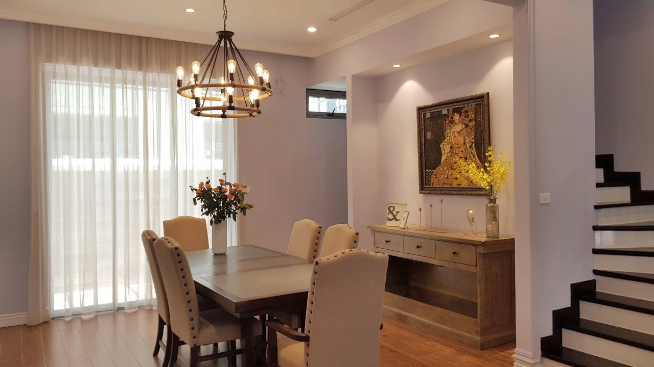 Cho thuê biệt thự liền kề đủ đồ đẹp Vinhomes The Harmony 2