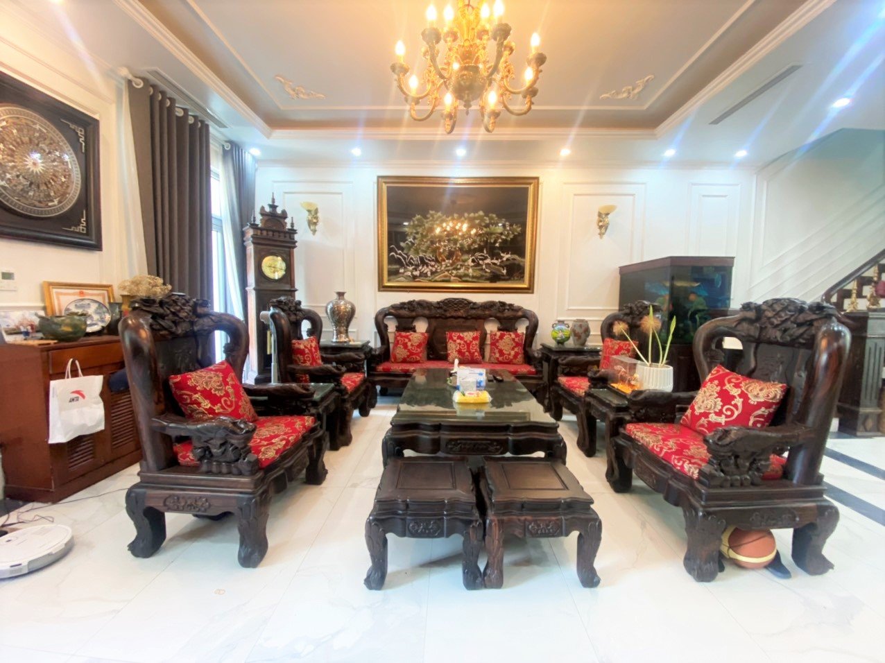 Cho thuê Biệt thự Liền kề gần hồ điều hòa 12,4ha tại Vinhomes The Harmony 1