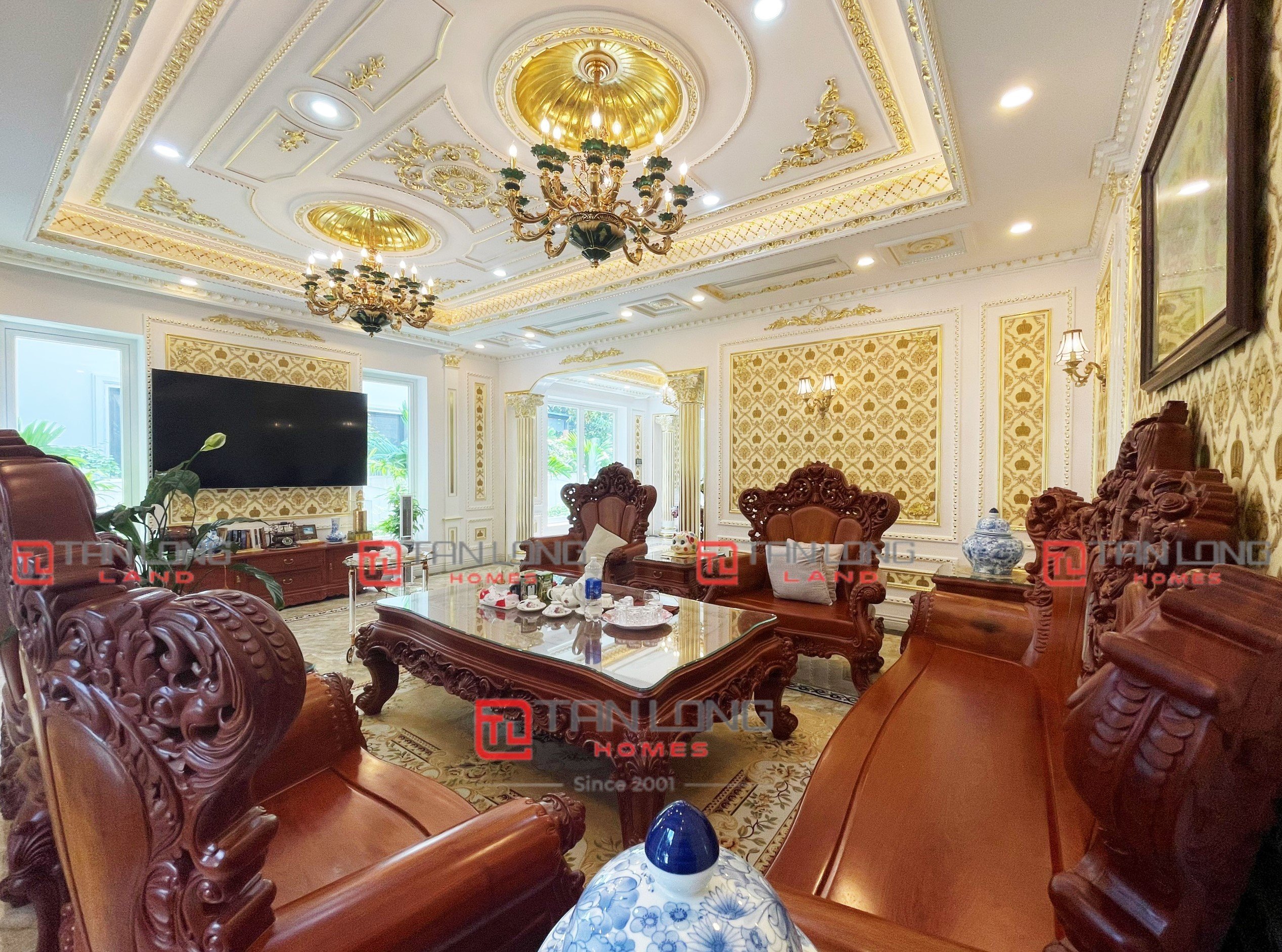Cho thuê biệt thự mới hoàn thiện dãy Hoa Sữa Vinhome Riverside 1