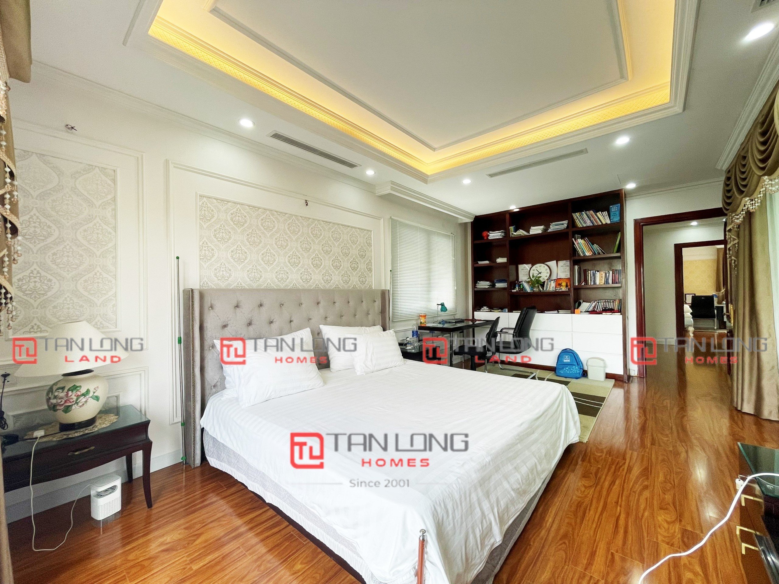 Cho thuê biệt thự mới hoàn thiện dãy Hoa Sữa Vinhome Riverside 13