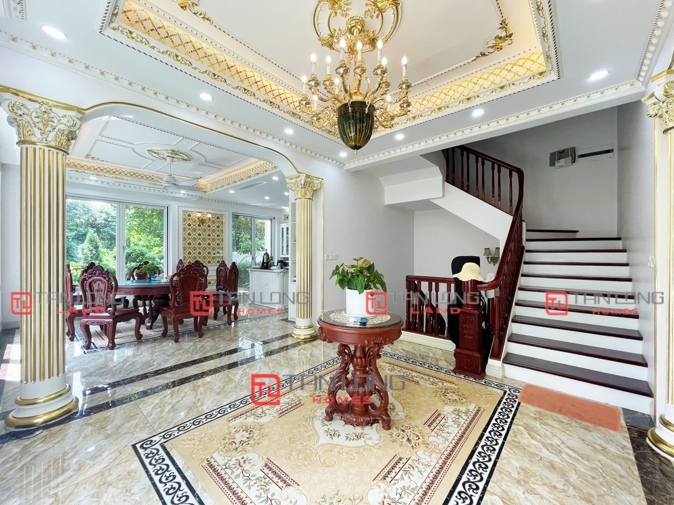 Cho thuê biệt thự mới hoàn thiện dãy Hoa Sữa Vinhome Riverside 3