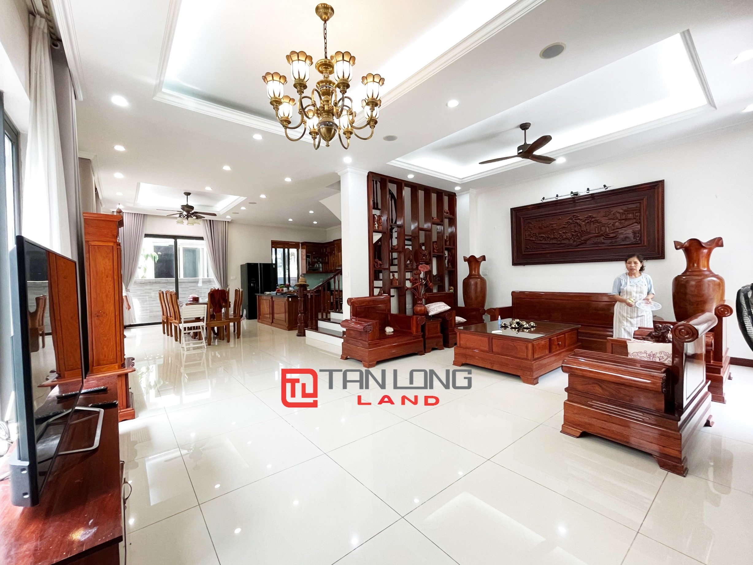 Cho thuê Biệt thự Song lập 3 phòng ngủ tại Vinhomes Riverside 3
