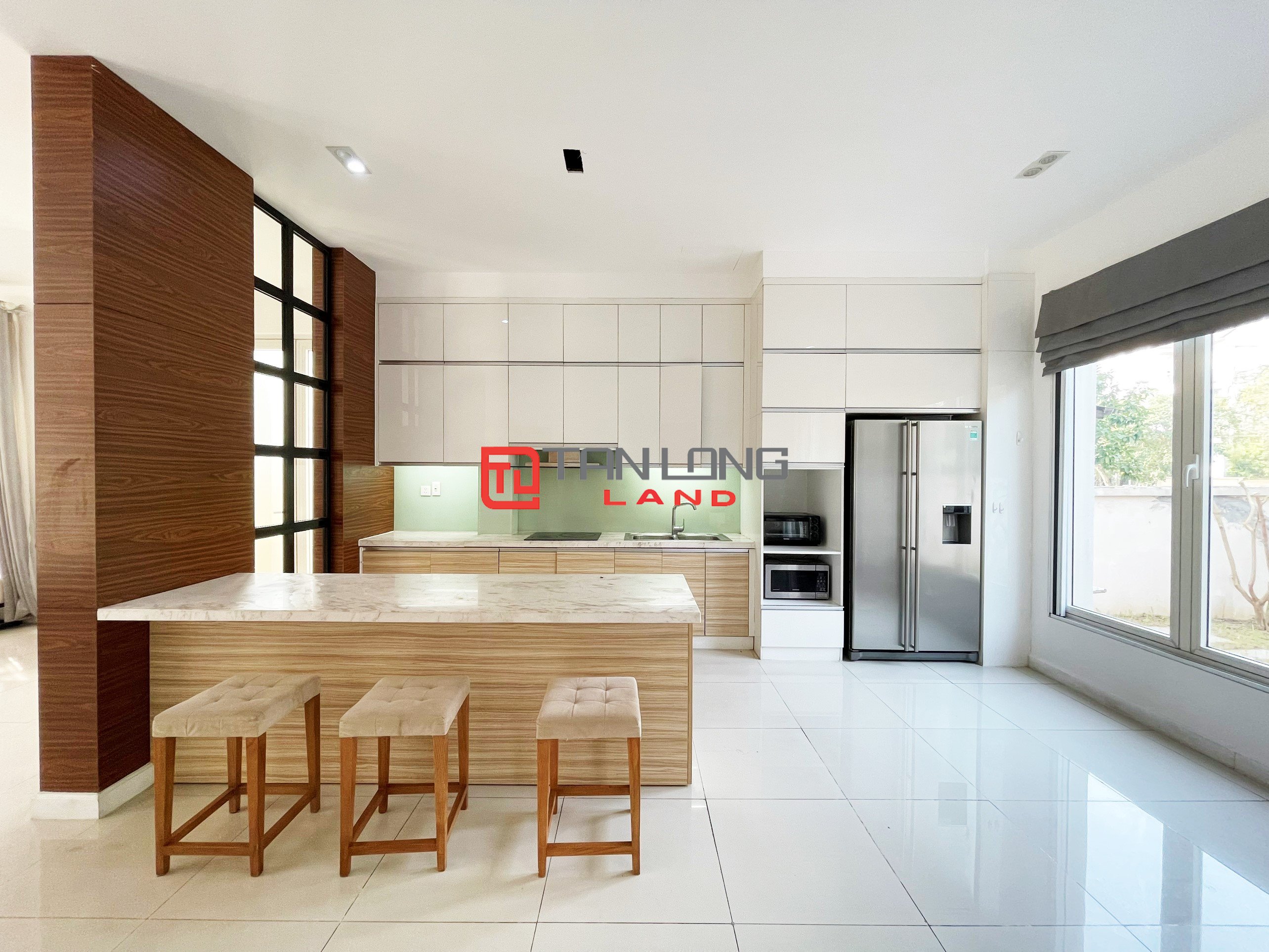 Cho thuê Biệt thự Song lập full nội thất gần trường quốc tế BIS tại Vinhomes Riverside Long Biên 4