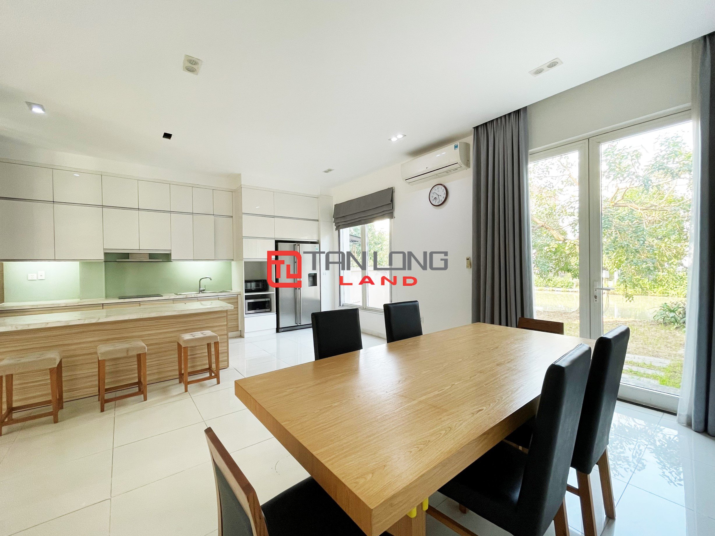 Cho thuê Biệt thự Song lập full nội thất gần trường quốc tế BIS tại Vinhomes Riverside Long Biên 5