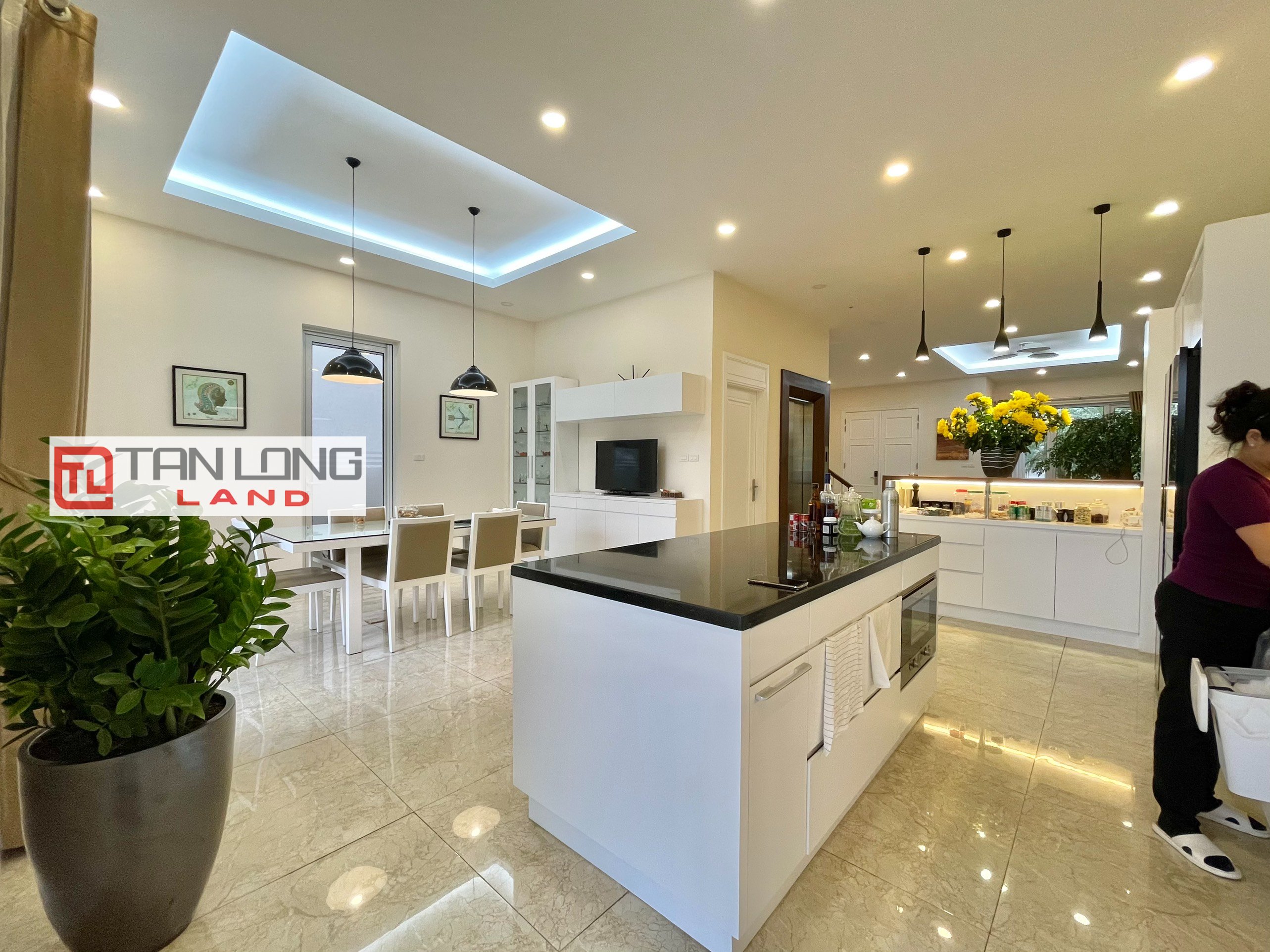 Cho thuê biệt thự Song lập hoàn thiện gần trường quốc tế BIS tại Vinhomes Riverside 4