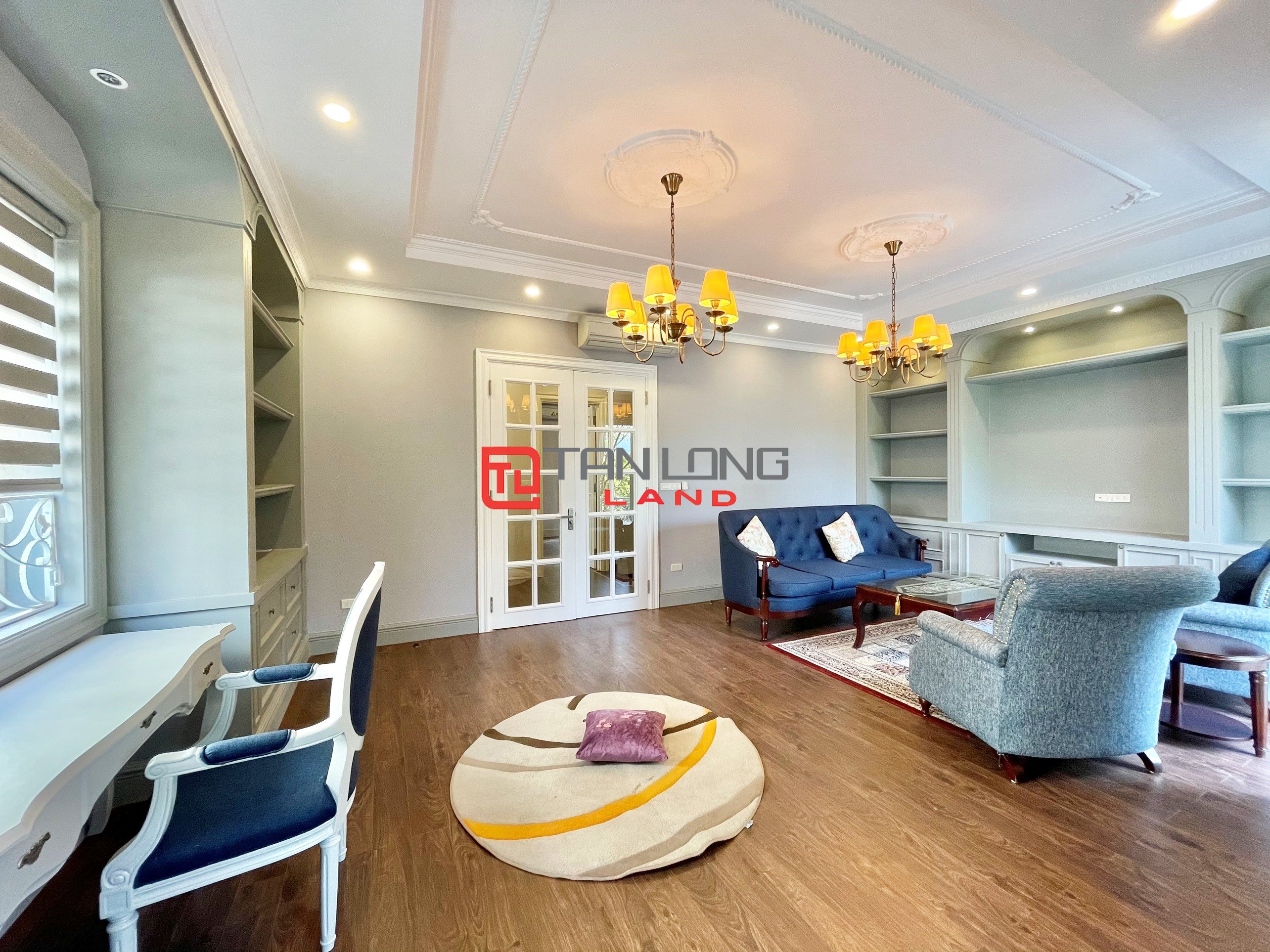 Cho thuê Biệt thự Song lập tiểu khu Anh Đào gần TTTM Vincom tại Vinhomes Riverside Long Biên 9