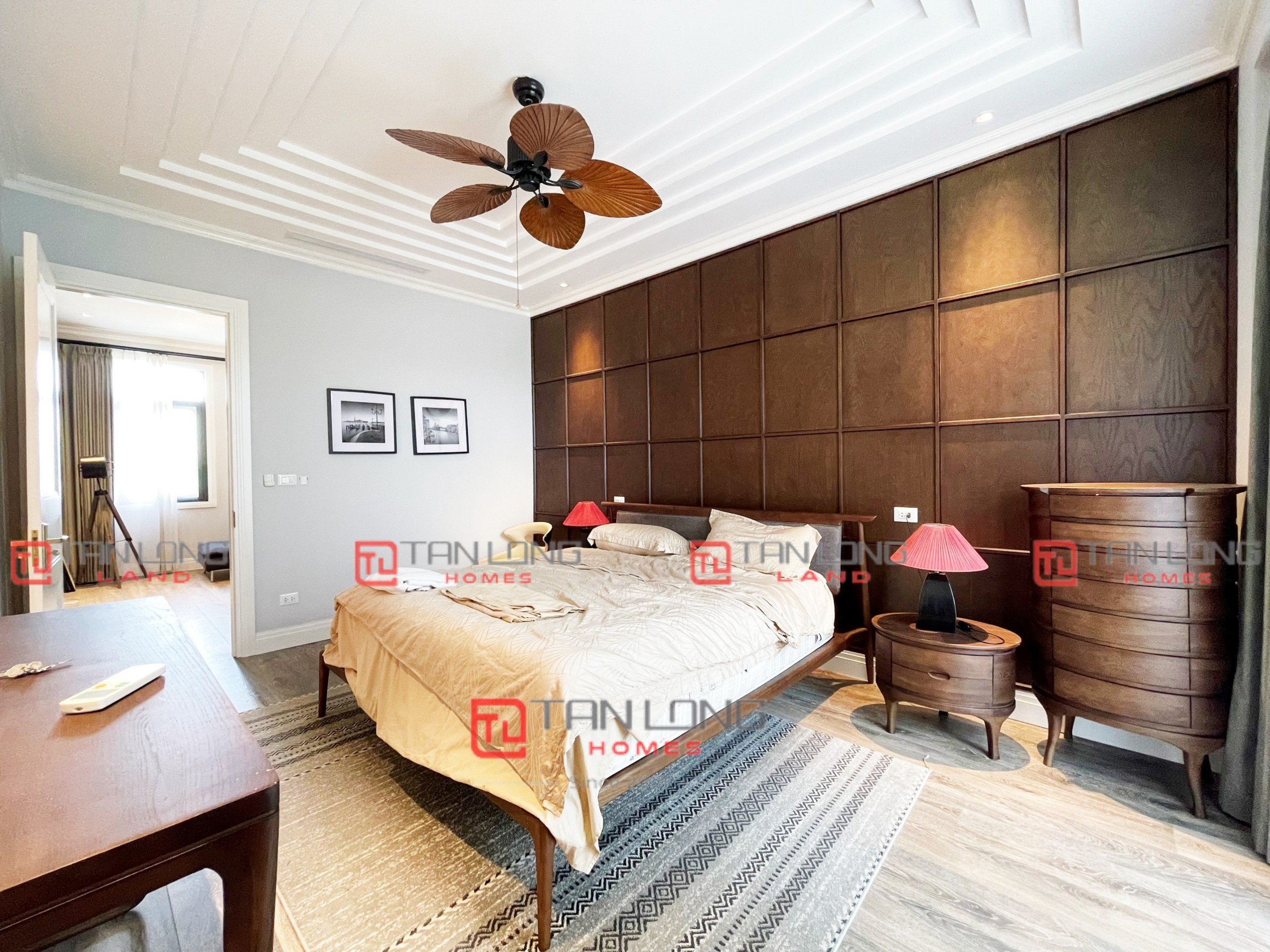Cho thuê liền kề Vinhomes The Harmony view hồ điều hoà, DT 90m2, full nội thất hiện đại 8