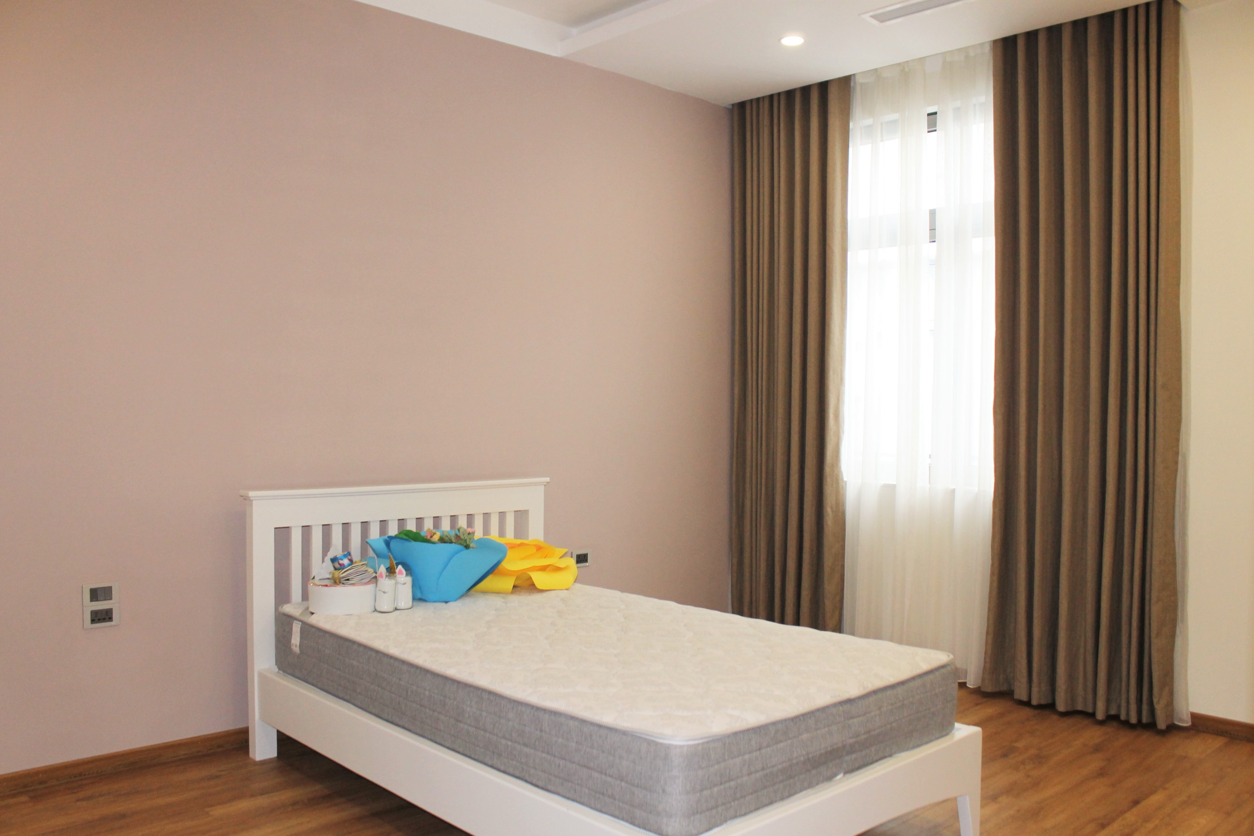 Cho thuê nhà liền kề hoàn thiện phía hồ Vinhomes The Harmony 9