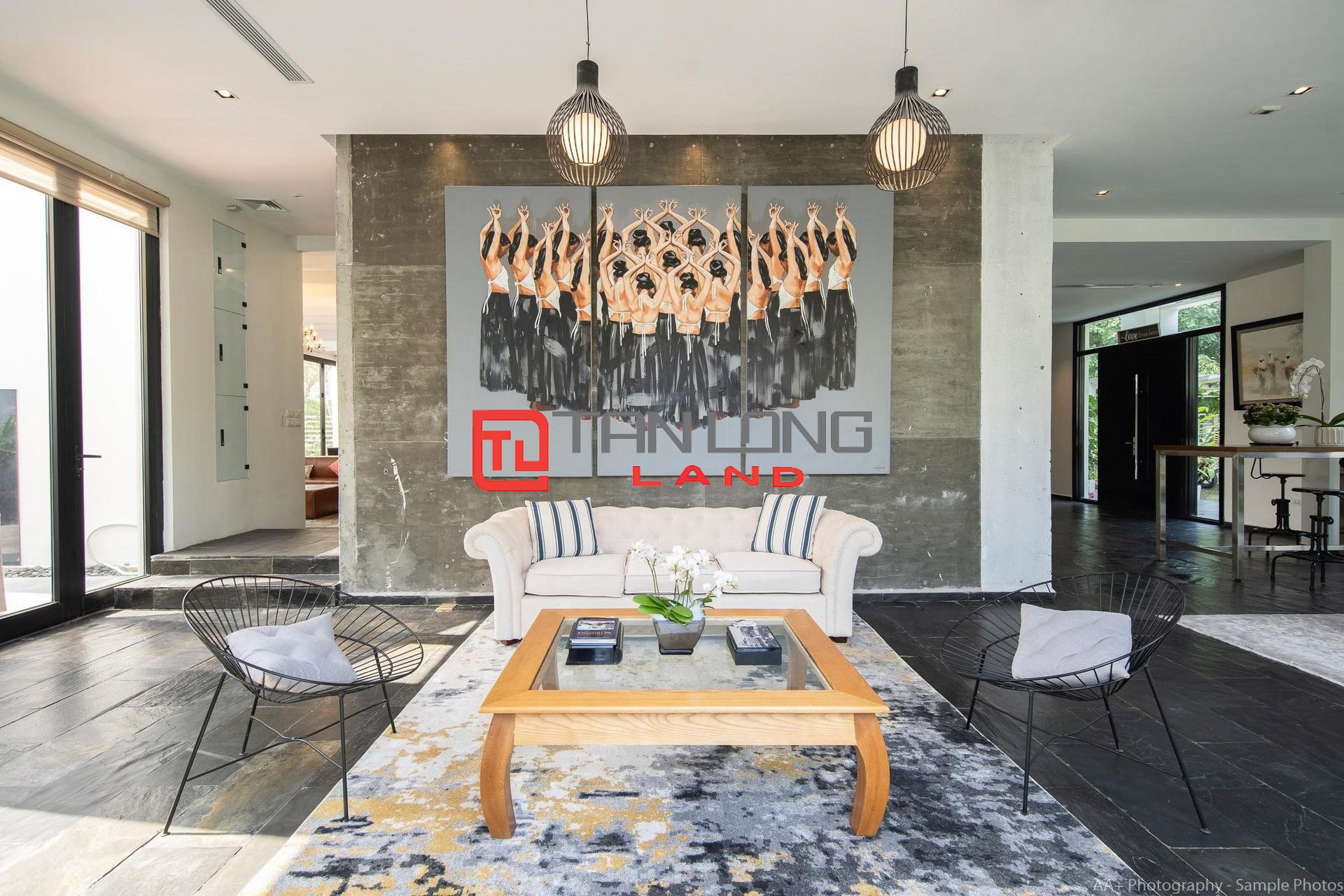 Cho thuê Siêu Biệt thự Đơn lập khu Bằng Lăng với 5 phòng ngủ tại Vinhomes Riverside Long Biên 9