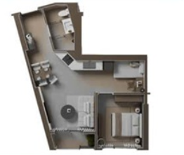 BÁN CĂN HỘ 1PN+1 – THÁP MONACO | VINHOMES CỔ LOA | Diện tích 46.9m2