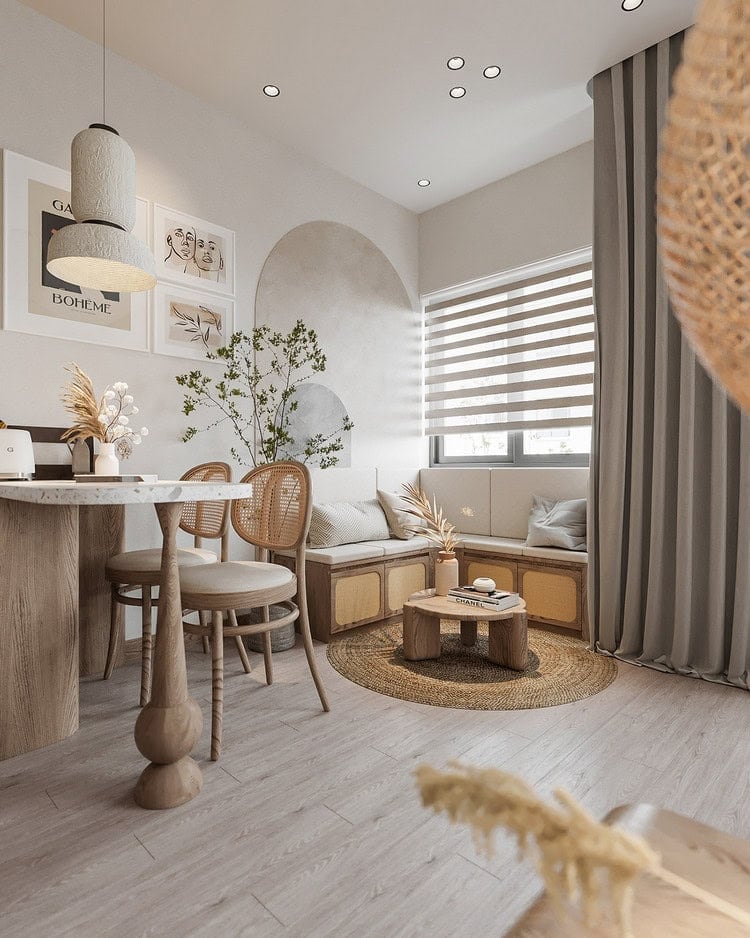 Bán căn hộ 1 phòng ngủ+1 tòa Monaco M2 - DT: 46.9m2 ban công Đông Nam view biệt thự The Cosmopolitan MIK Cổ Loa