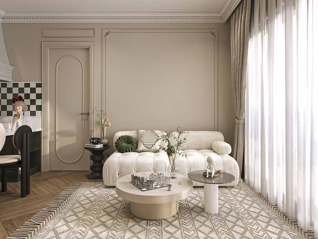 Bán căn hộ chung cư Maison Privee Ciputra - 2 phòng ngủ 2WC tầng cao hướng Bắc view biệt thự