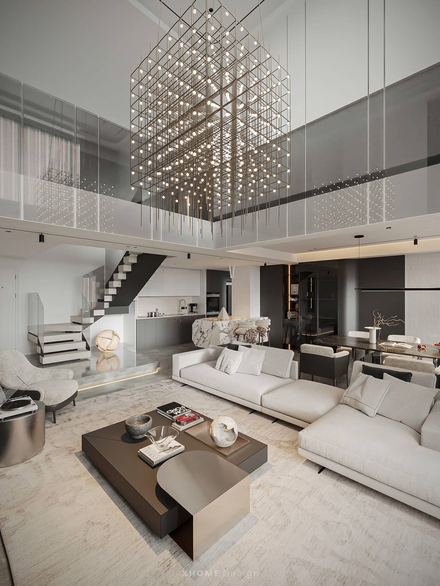 Bán căn hộ Duplex 4PN/3WC hướng Đông mặt kính LowE view Panorama Maison Privee Ciputra