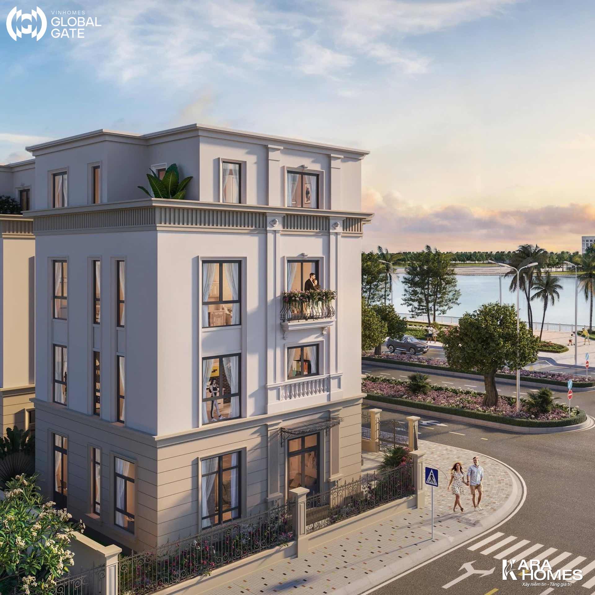 Bán lô góc biệt thự liền kề khu Thịnh Vượng đường Thời Đại - DT: 120m2 hướng Tây Bắc đối diện TMDV Vinhomes Cổ Loa