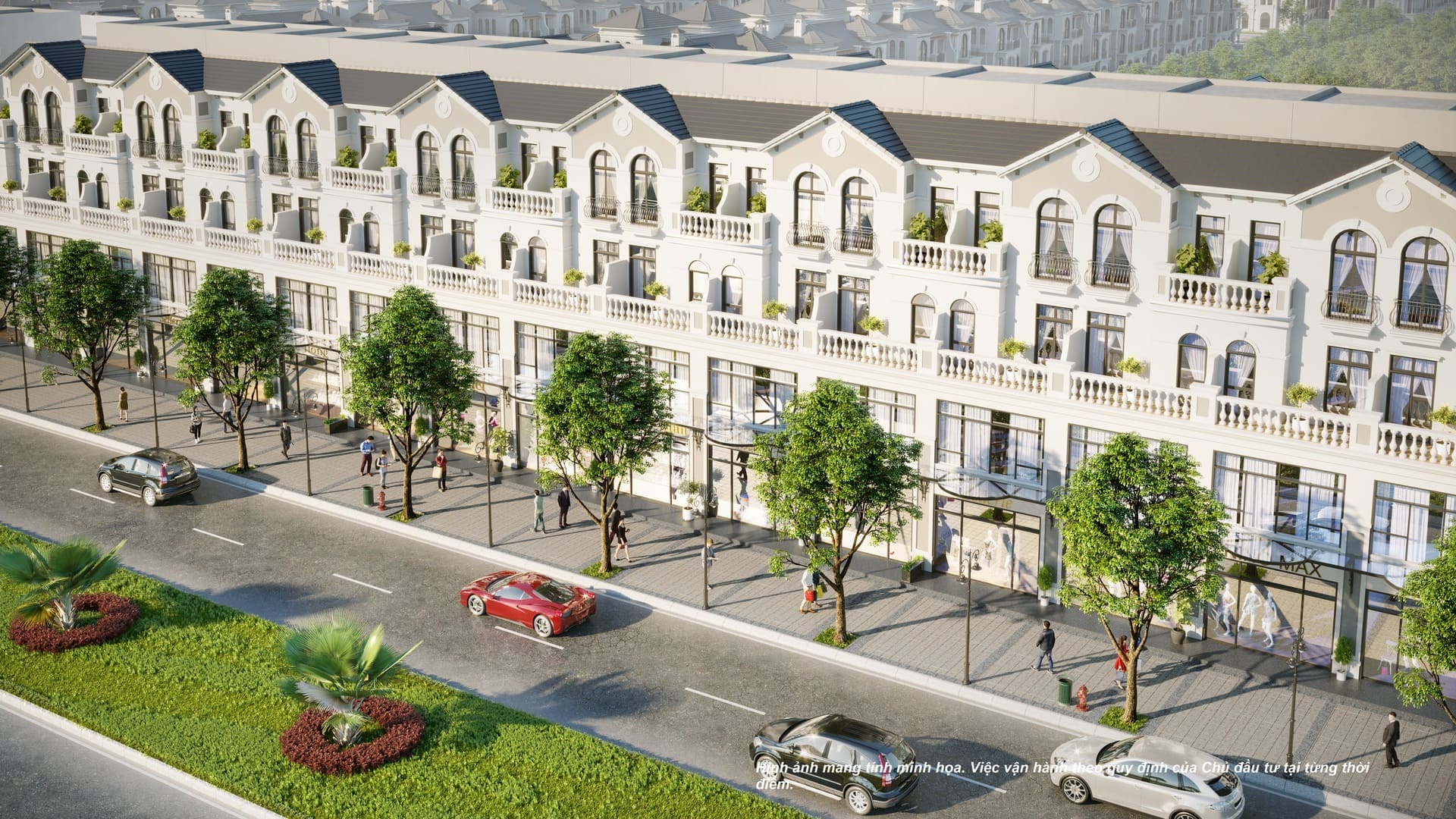 Bán shophouse hướng Tây vị trí đẹp kinh doanh 4 tầng - Xây thô bên trong Vinhomes Olympic Hanoi Ngọc Hồi