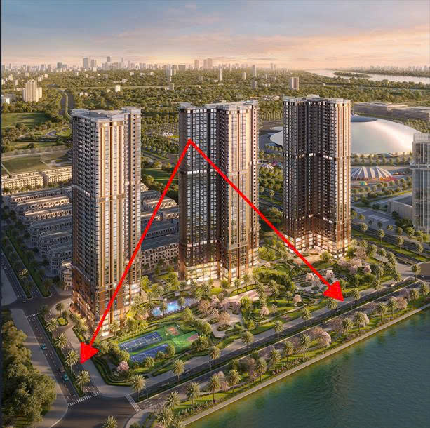Cần bán căn 2PN tòa M2 MIK The Cosmopolitan Cổ Loa - DT: 72.6m2 ban công Đông Bắc view hồ điều hòa
