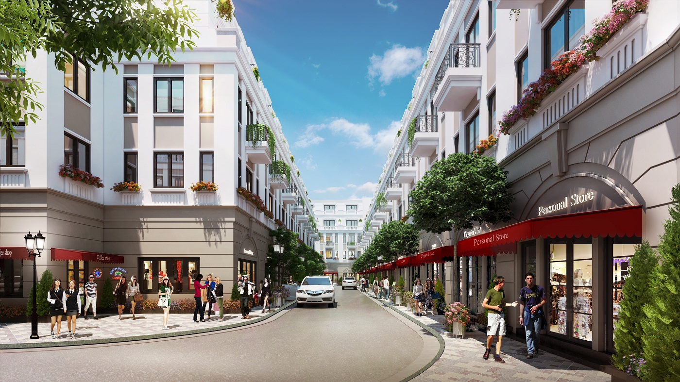 Cần bán căn shophouse vị trí đẹp nhất khu Tinh Hoa hướng Đông Vinhomes Cổ Loa