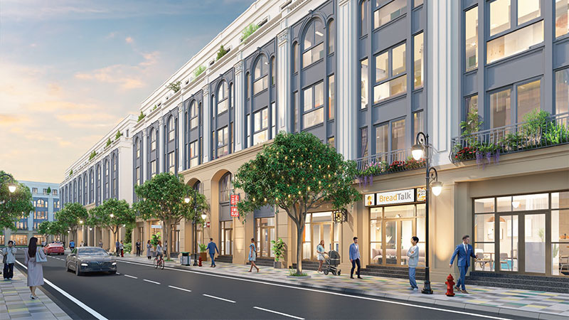 Cần bán liền kề phân khu Cát Tường đường Nhật Nguyệt diện tích 62.5m2 hướng Đông Nam gần Vincom Vinhomes Cổ Loa