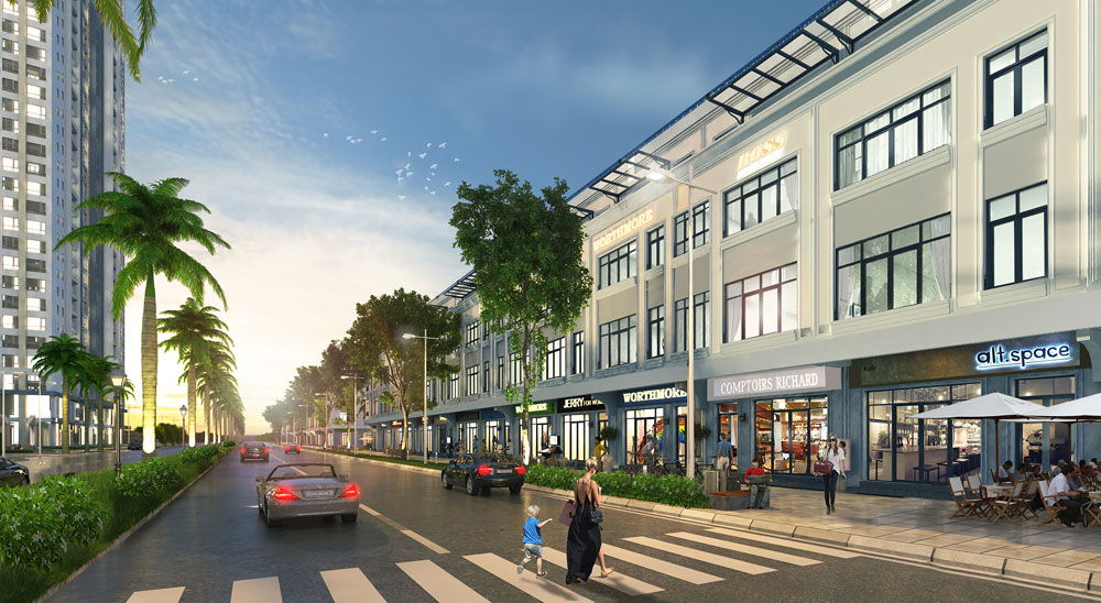 Cần bán shophouse Tây Nam hoàn thiện mặt ngoài - Xây 4 tầng vị trí đẹp kinh doanh Vinhomes Olympic Hanoi Ngọc Hồi