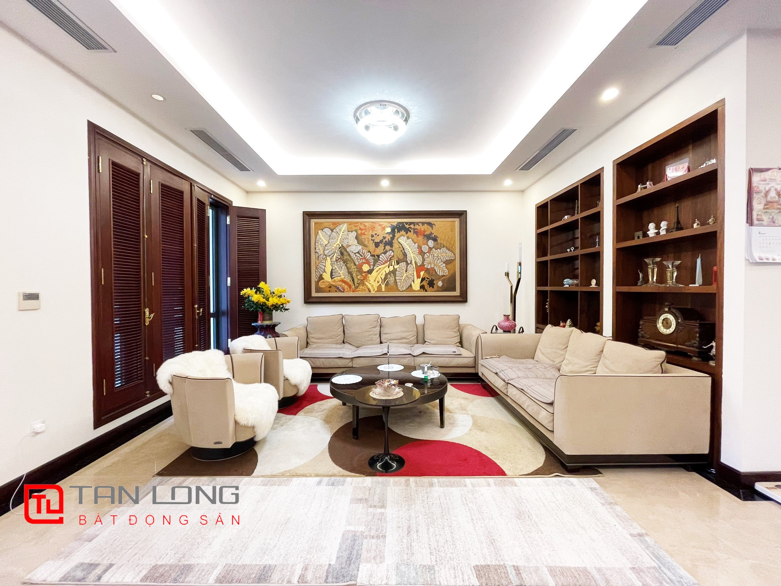 Cho thuê biệt thự Đơn lập 5 phòng ngủ tại Vinhomes Riverside