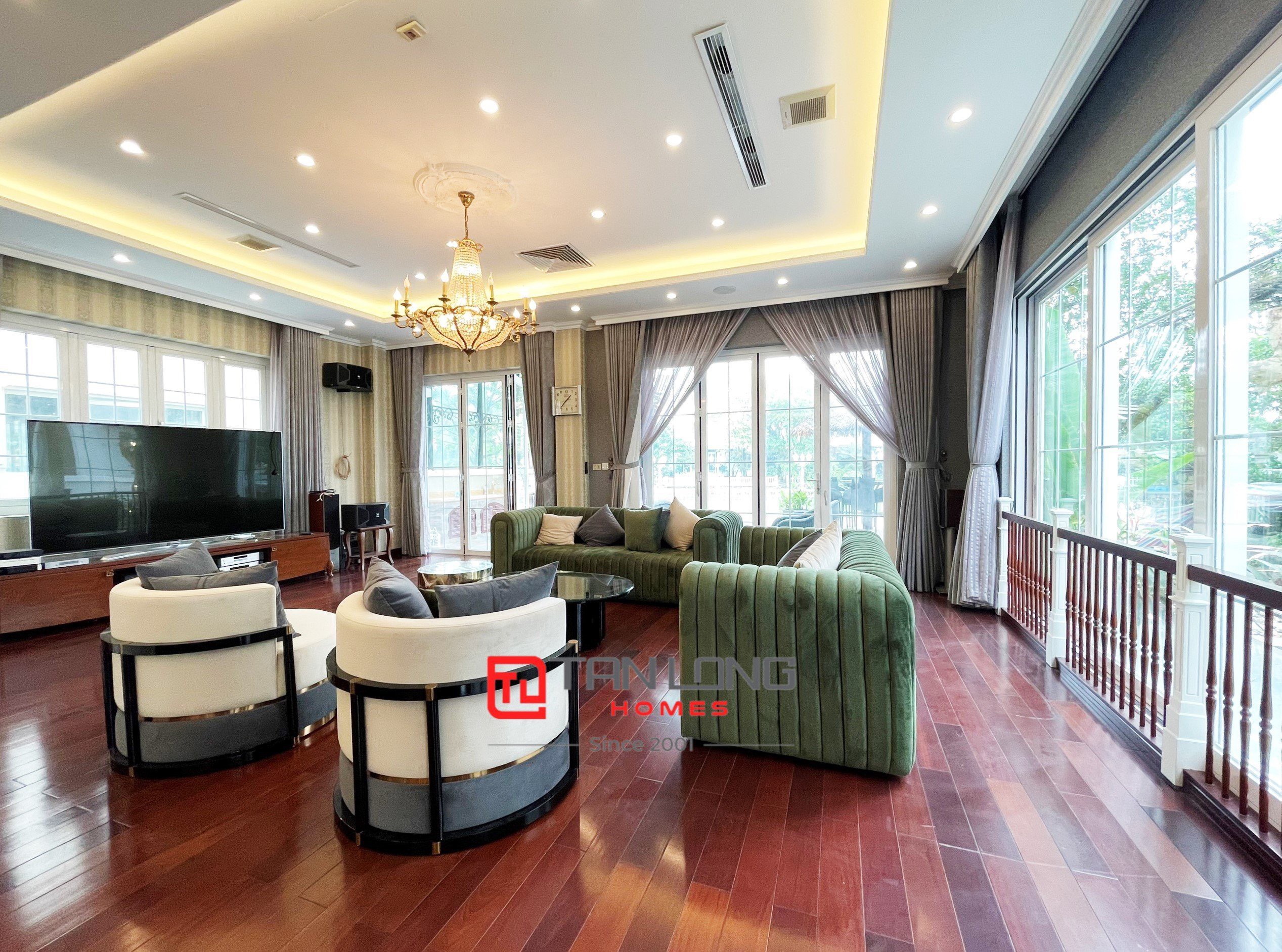 Cho thuê biệt thự đơn lập tiểu Bằng Lăng Vinhomes Riverside Long Biên