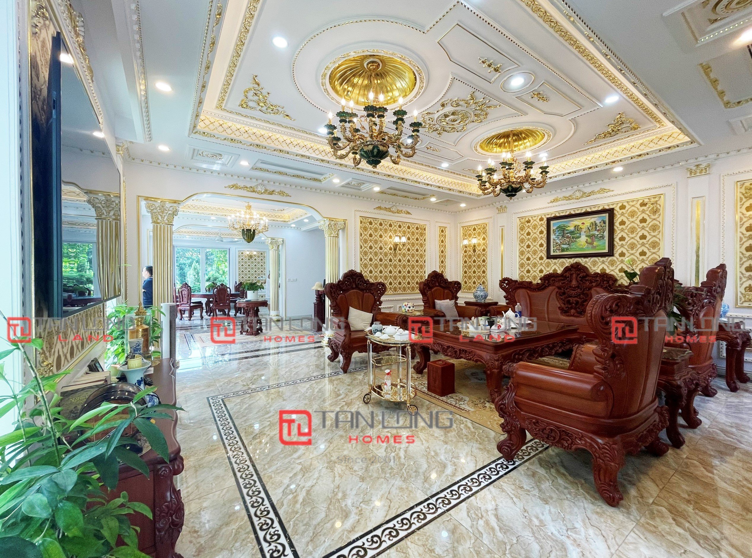 Cho thuê biệt thự mới hoàn thiện dãy Hoa Sữa Vinhome Riverside