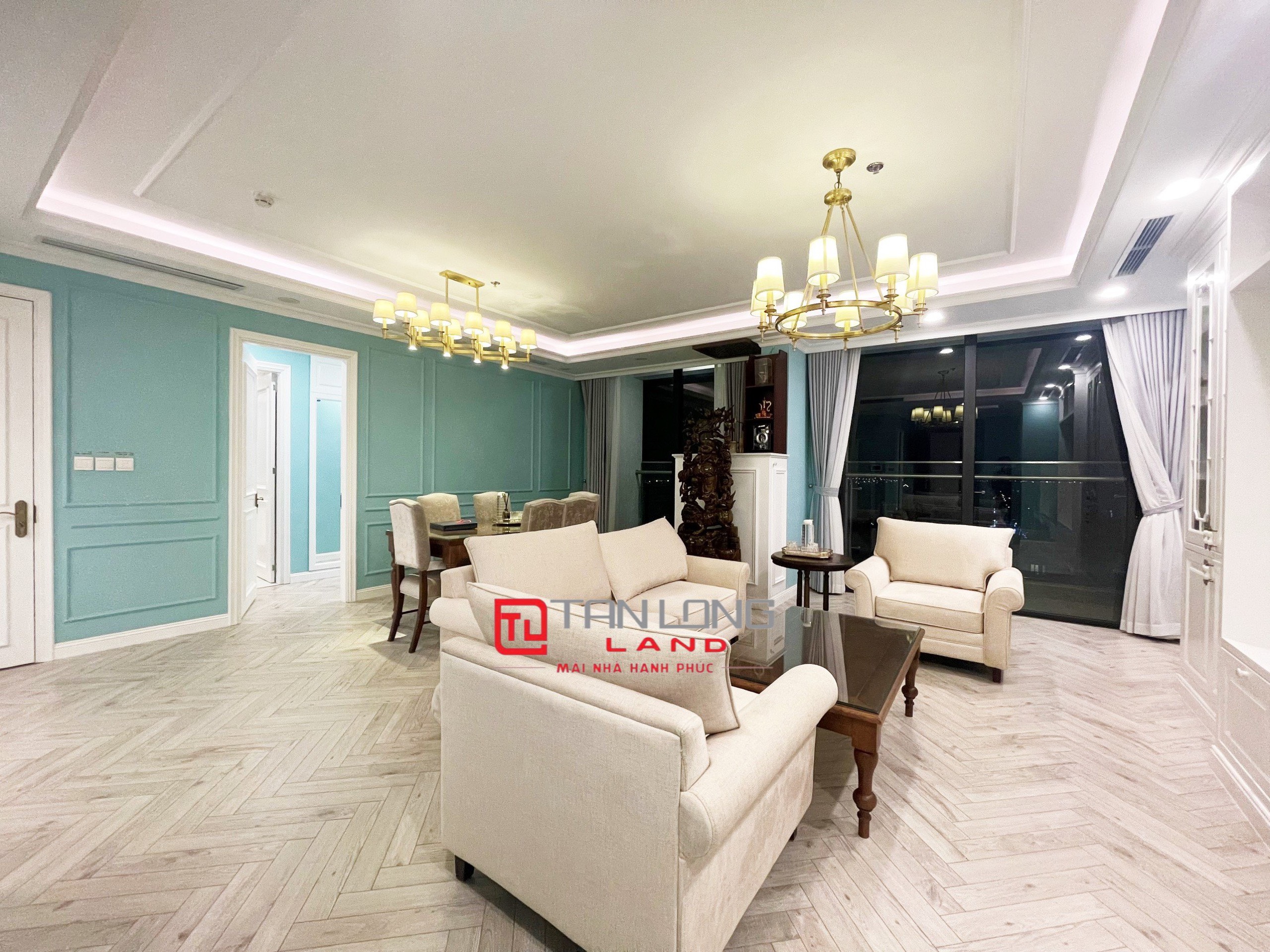 Cho thuê hai căn hộ đập thông chung Symphony Vinhomes Riverside