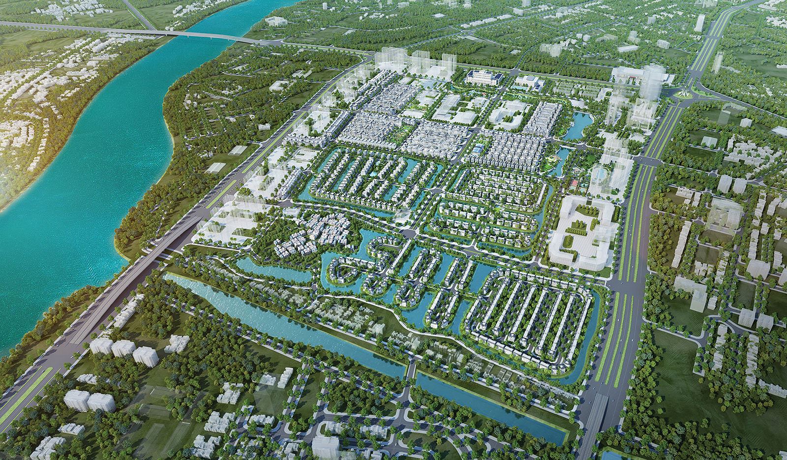 Cho thuê biệt thự Vinhomes Cổ Loa - Vinhomes Global Gate